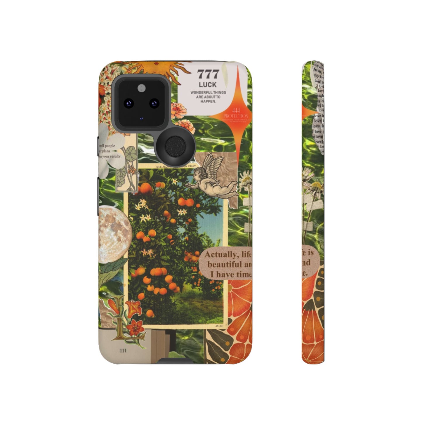 Tough Cases - Vibrant iPhone Case for Nature Lovers, Floral Phone Cover, Eco-Friendly, Inspirational Gift, Unique Phone Accessory
