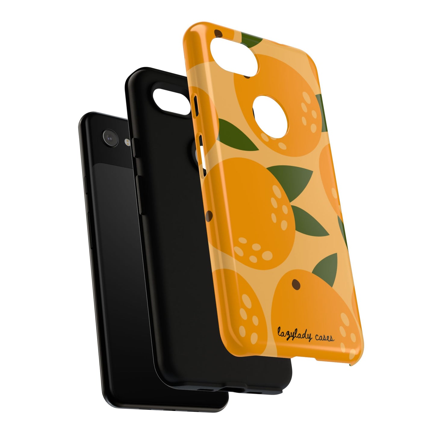 Citrus Orange Phone Case - Tough Cases for Trendy Protection