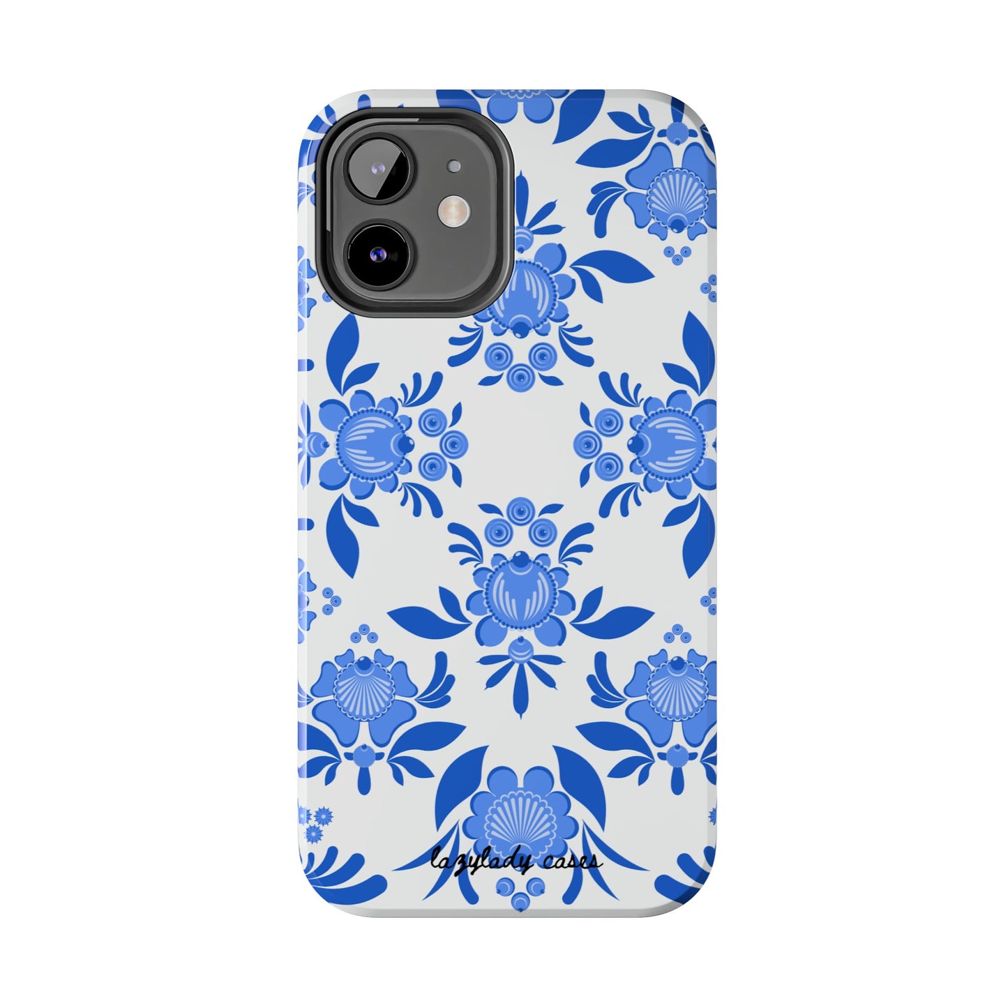 Floral Tough Phone Case - Stylish Protection for Everyday Use