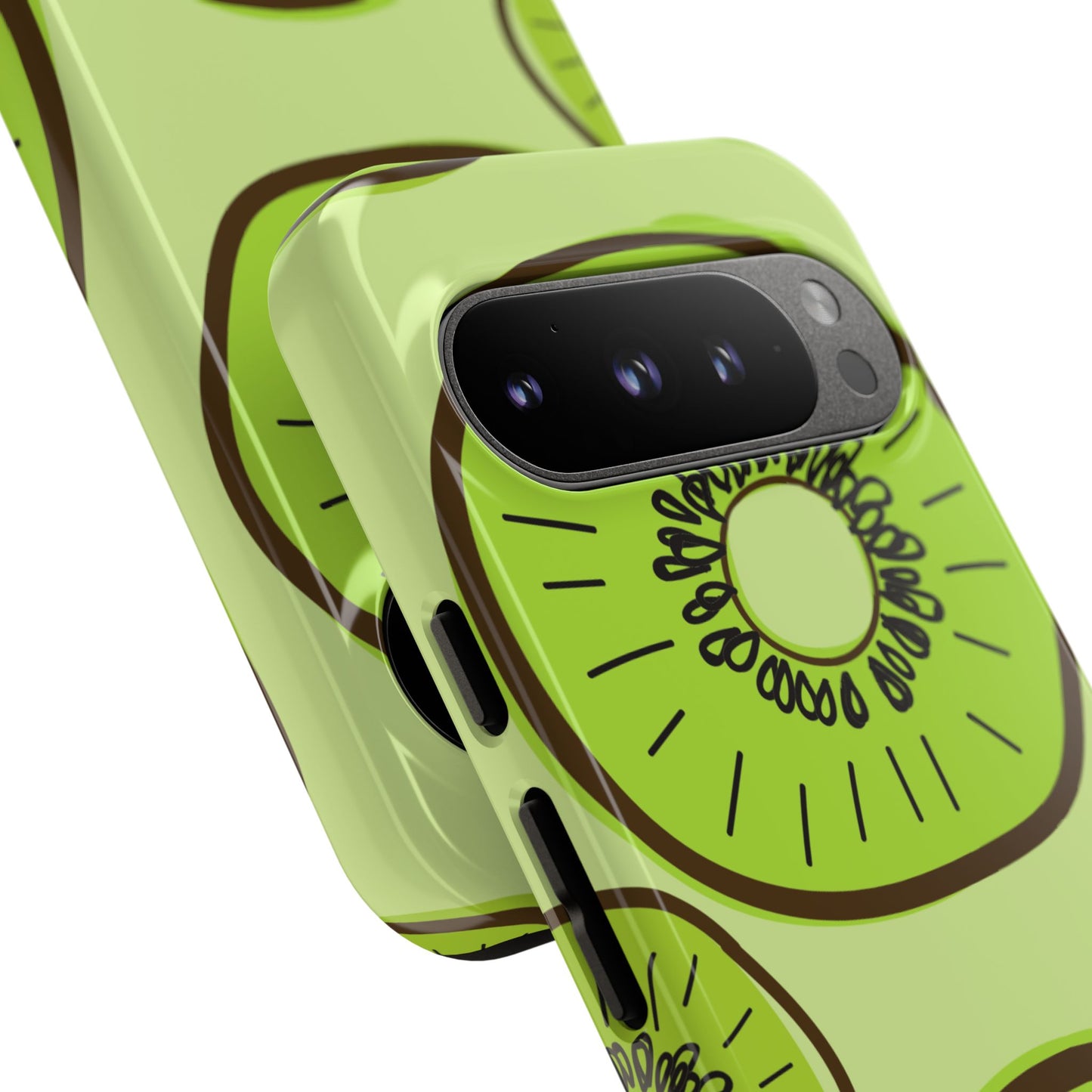 Kiwi Pattern Tough Phone Case - Fun and Stylish Phone Cover