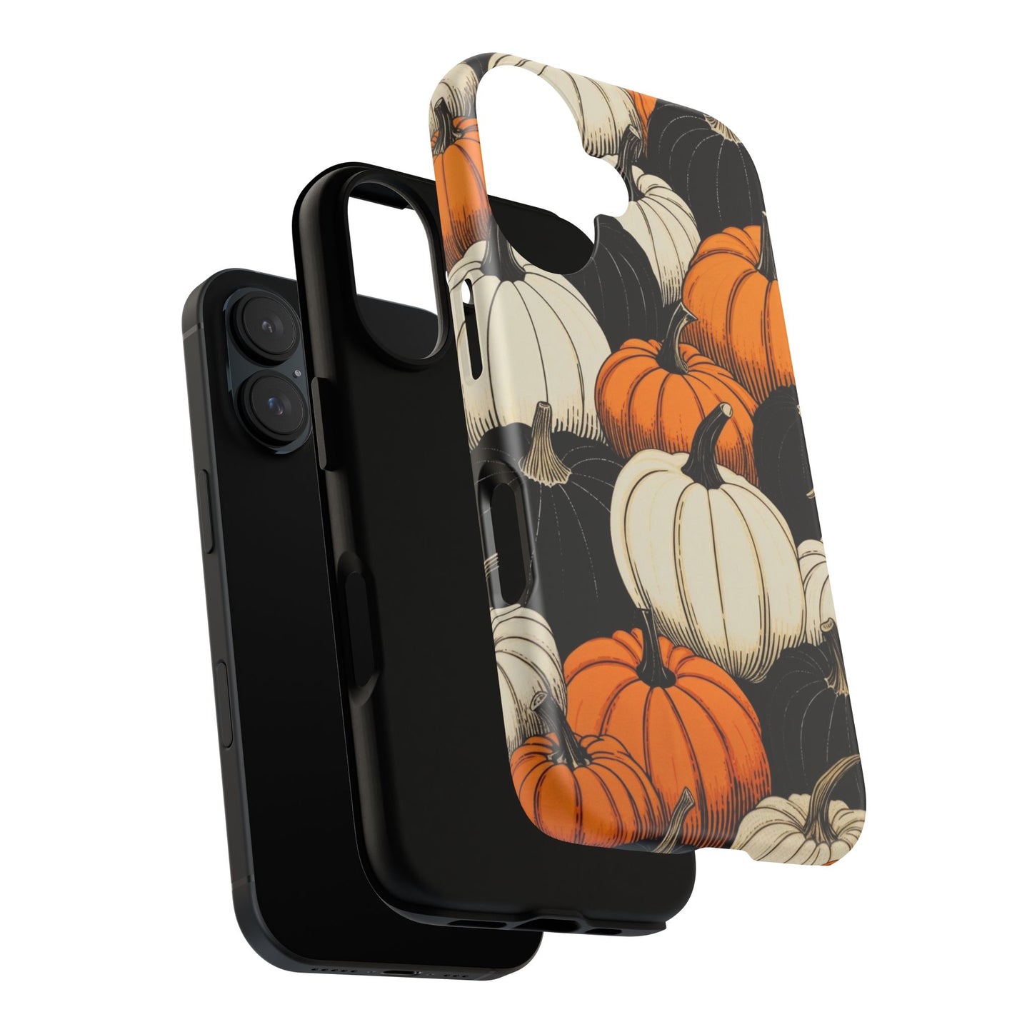 Pumpkin Phone Case, Fall Decor, Halloween Gift, Autumn Aesthetic, Pumpkin Lovers, Cute Phone Cover