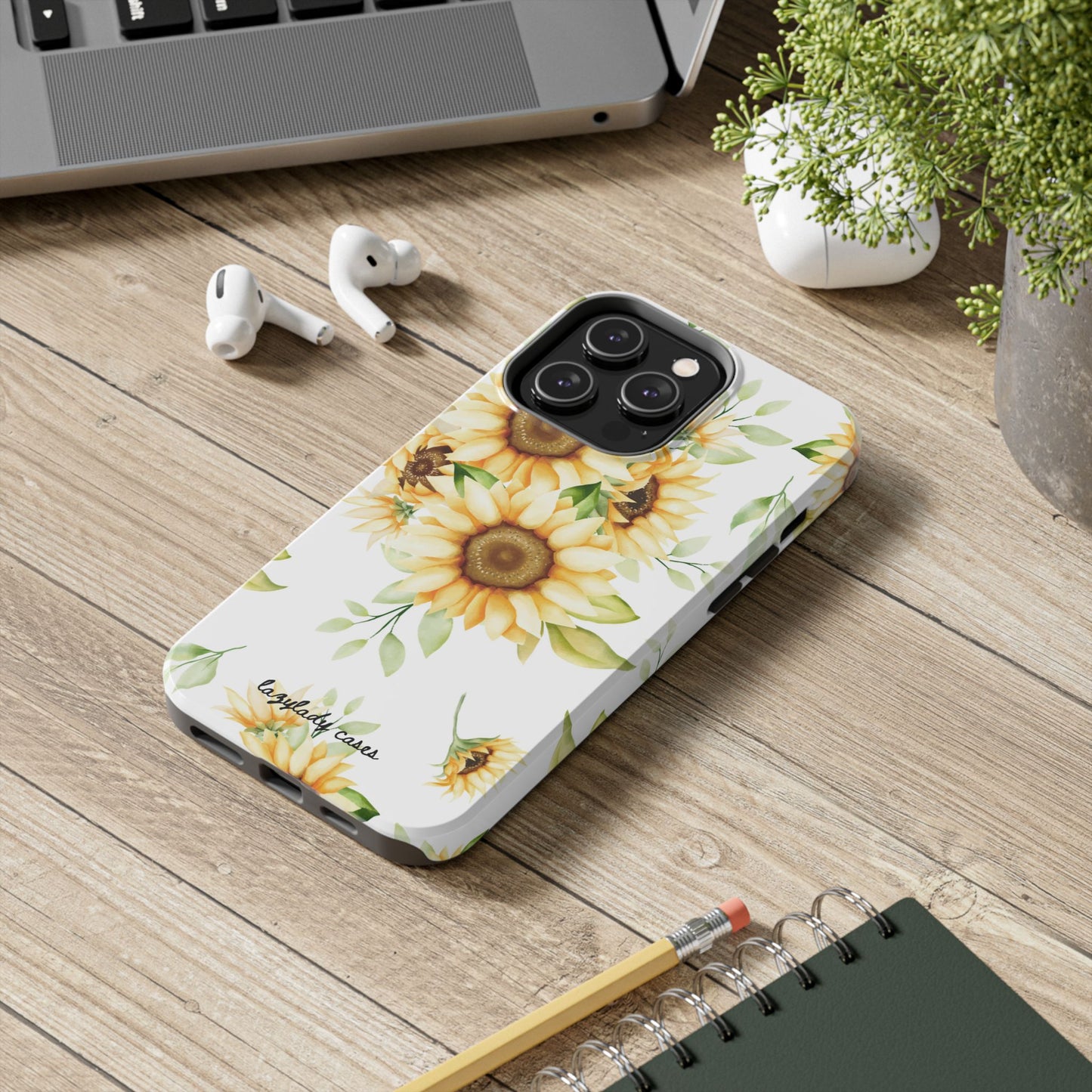 Mothers Sunflower Tough Phone Case - Durable Floral Design for Nature Lovers