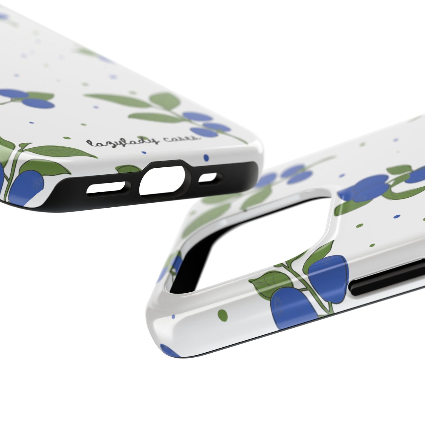 Blueberry Tough Phone Case - Durable Berry Design for Everyday Protection