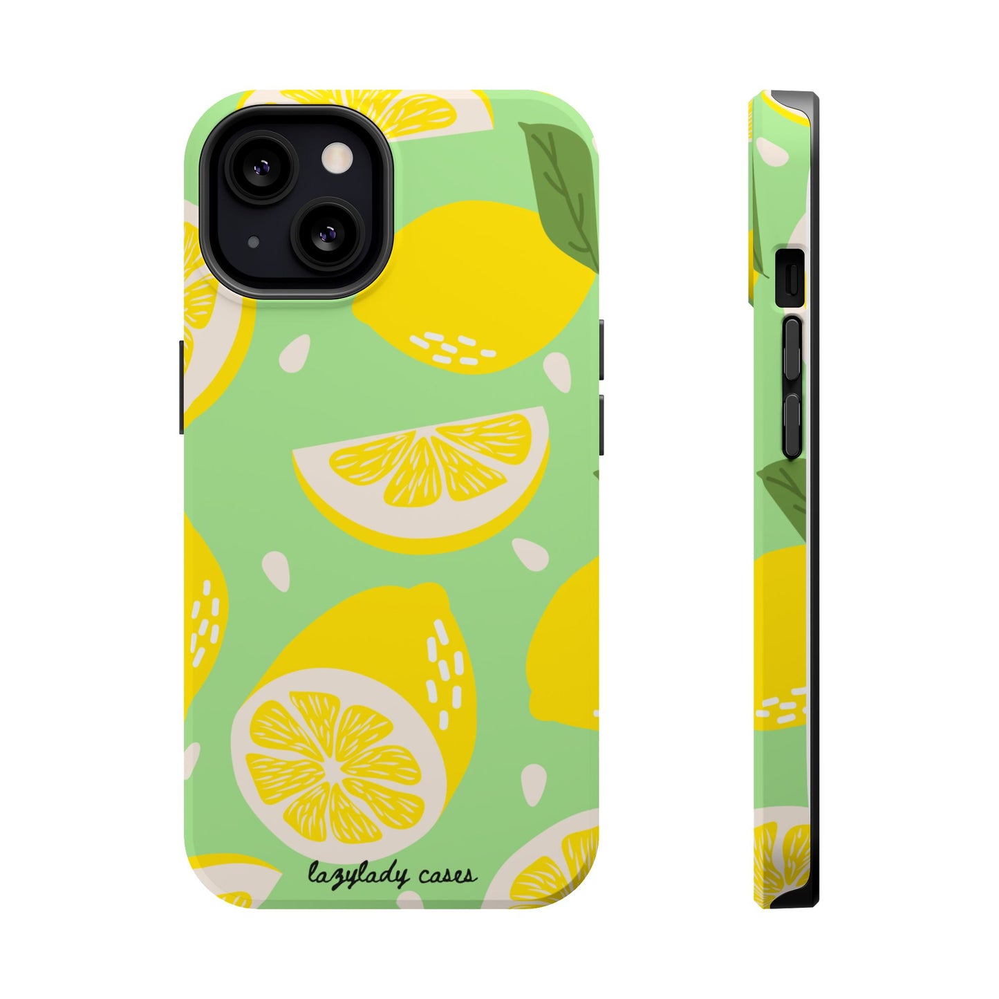 Lemonade Vibe Magnetic Phone Case - Bright Citrus Design for Summer Fun
