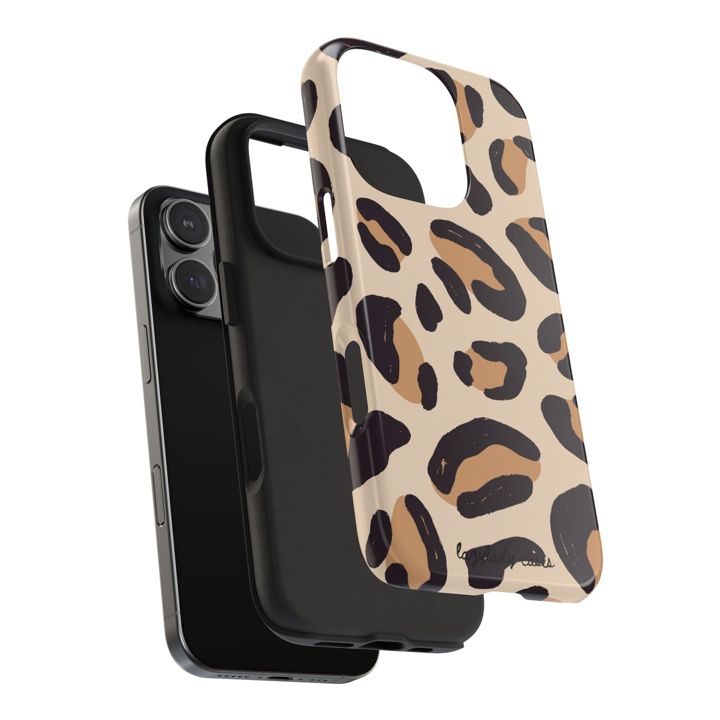 Chic Leopard Print Phone Case - Tough & Stylish Protection