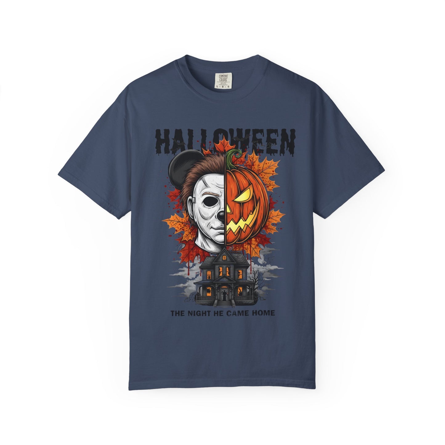 Halloween Graphic Tee, Unisex Spooky Shirt, Michael Myers T-shirt, Horror Movie Apparel, Fall Festival Clothing