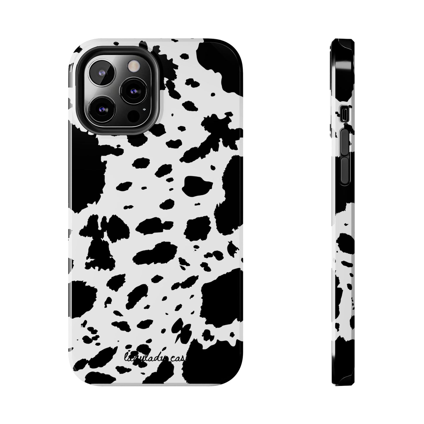 Stylish Cow Print Tough Phone Case | Durable & Trendy Accessory
