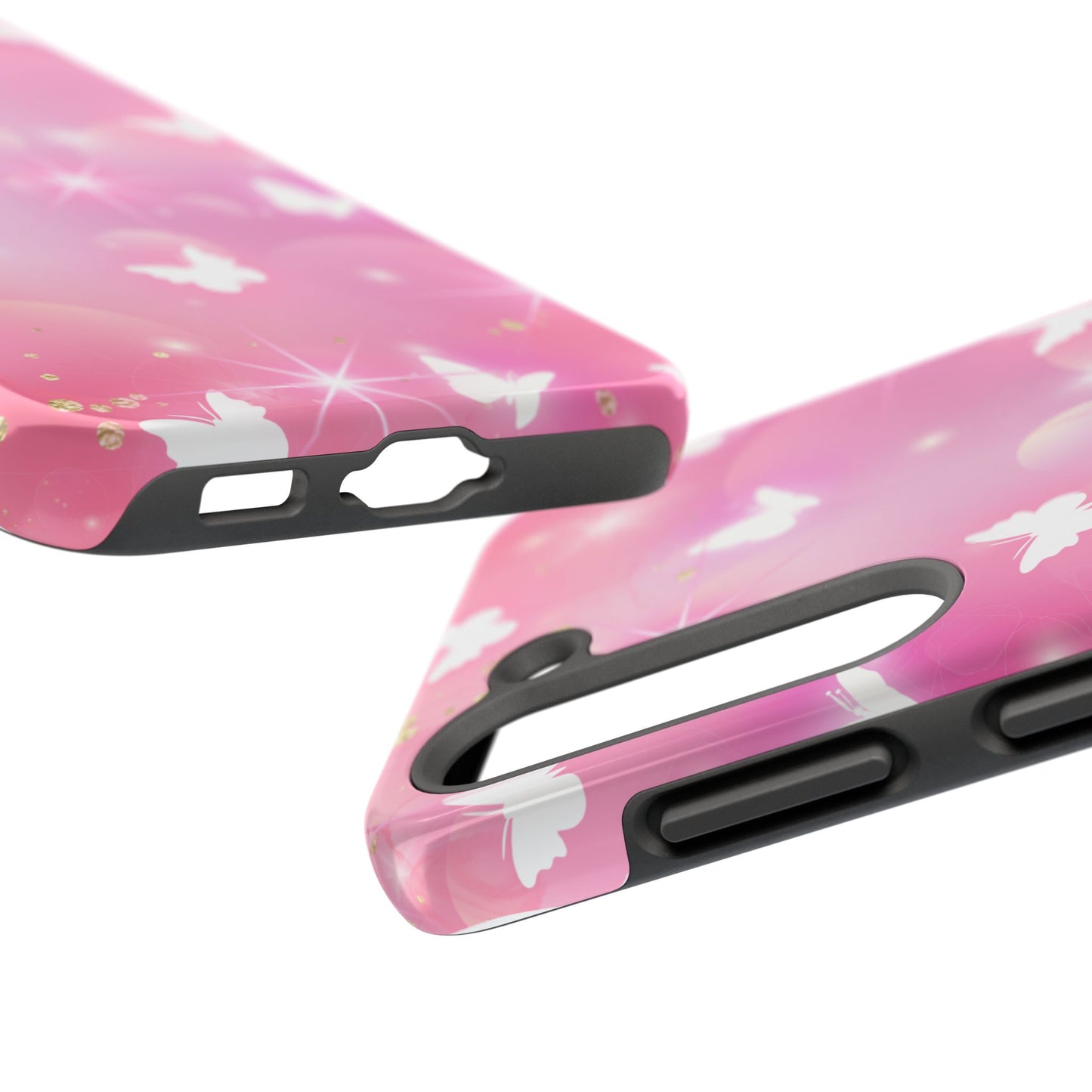 Butterfly Bloom Tough Phone Cases, Stylish Protection, Gifts for Her, Trendy Accessories, Spring Vibe, Phone Cover