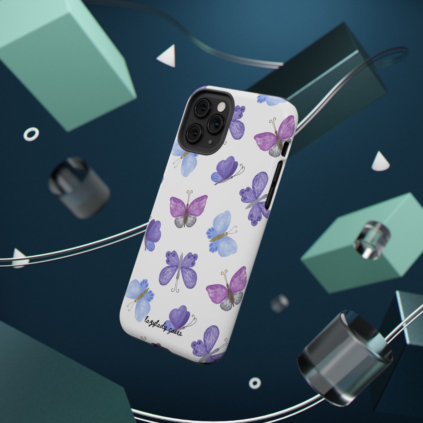 Butterfly Impact-Resistant Phone Case - Stylish & Durable Protection