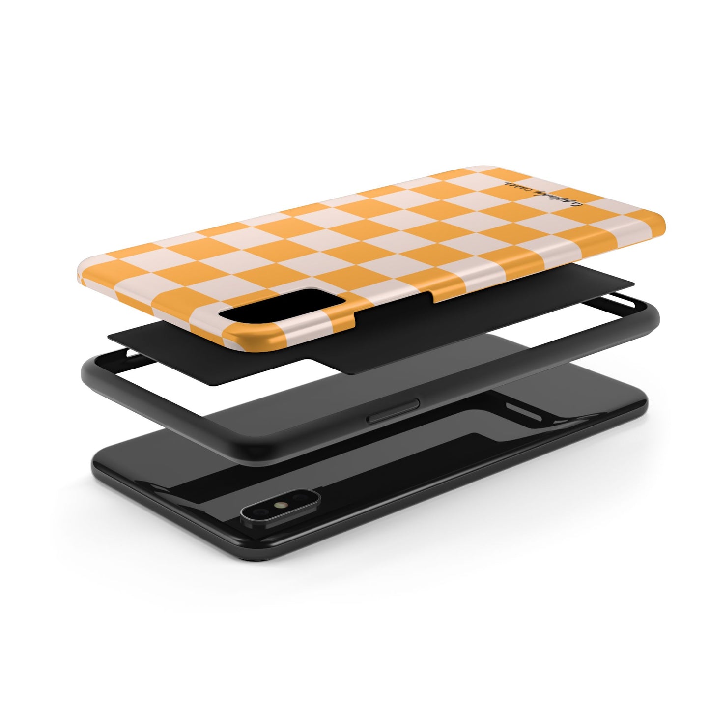Bright Checkerboard Tough Phone Case - Stylish & Durable Protection