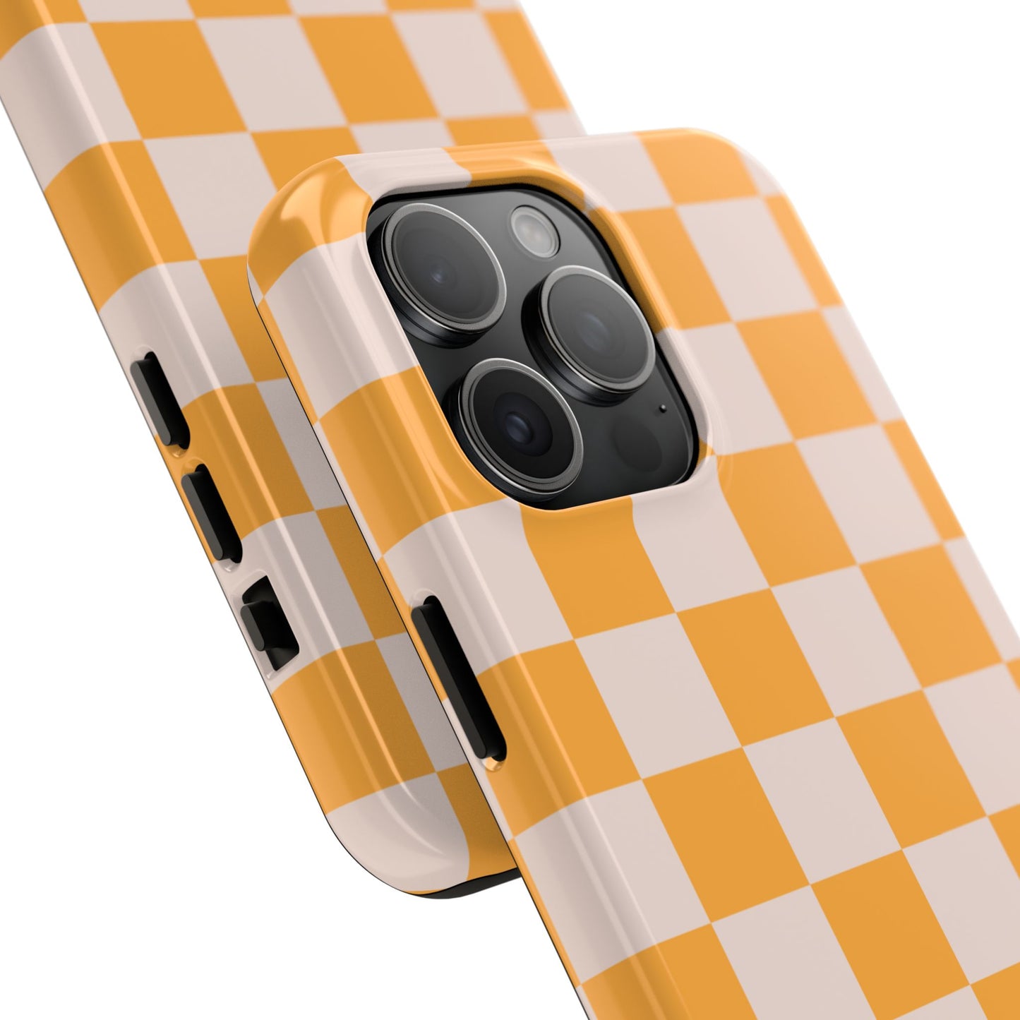 Bright Checkerboard Tough Phone Case - Stylish & Durable Protection