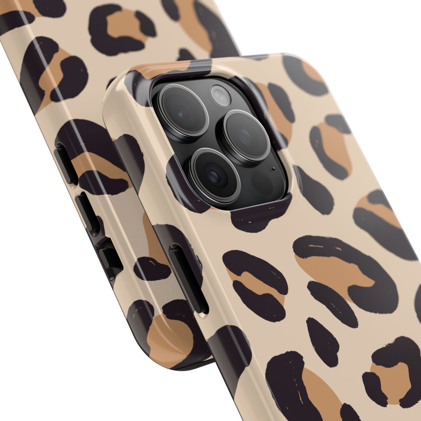 Chic Leopard Print Phone Case - Tough & Stylish Protection