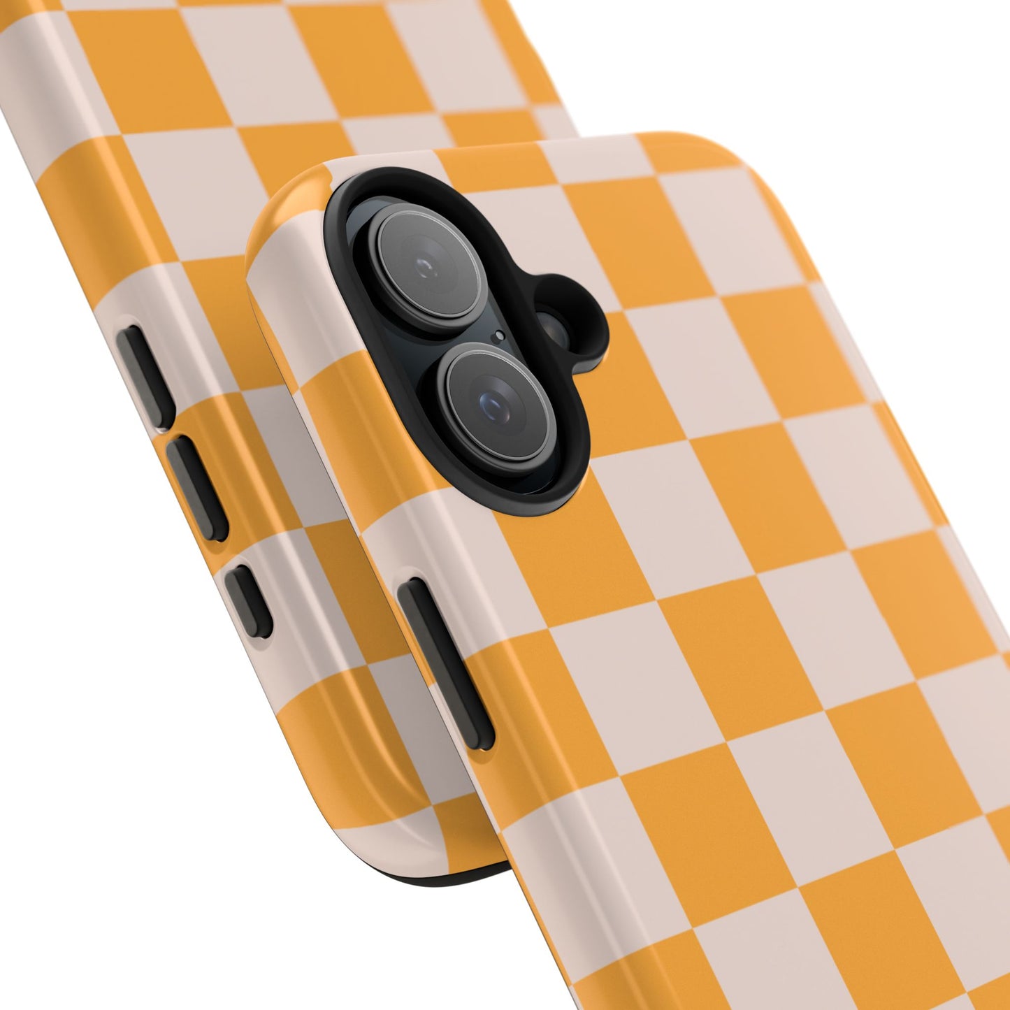 Bright Checkerboard Tough Phone Case - Stylish & Durable Protection