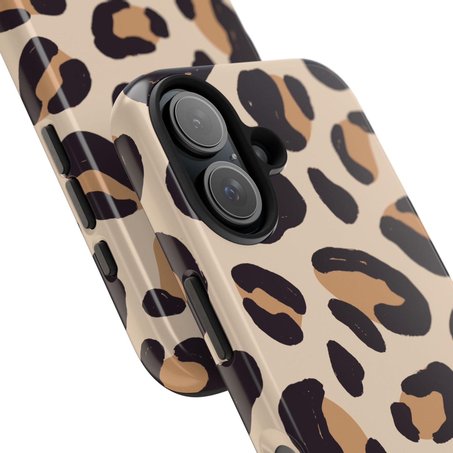 Chic Leopard Print Phone Case - Tough & Stylish Protection