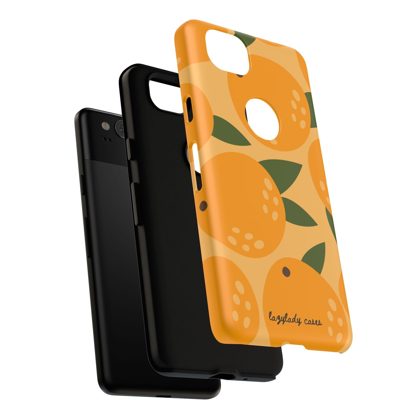 Citrus Orange Phone Case - Tough Cases for Trendy Protection