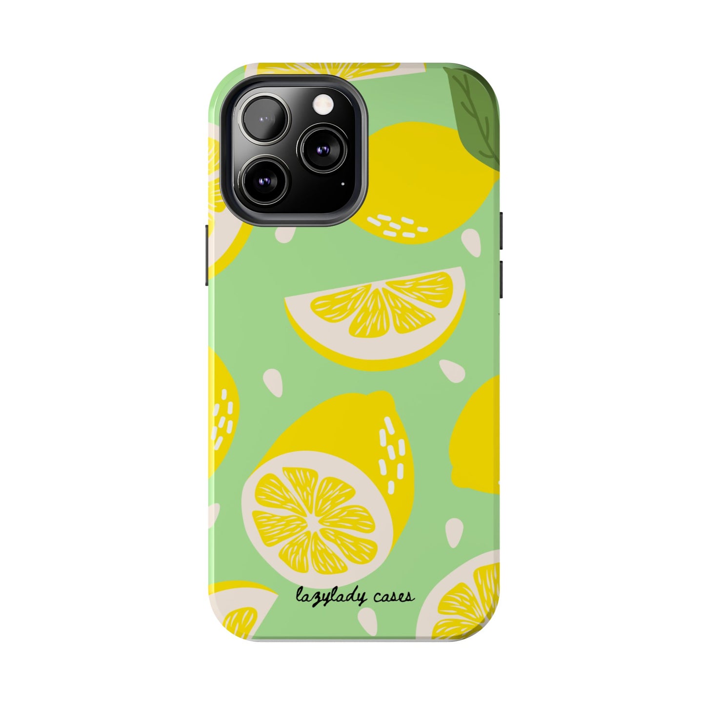 Lemon Slice Tough Phone Case - Vibrant, Durable Protection for Citrus Lovers