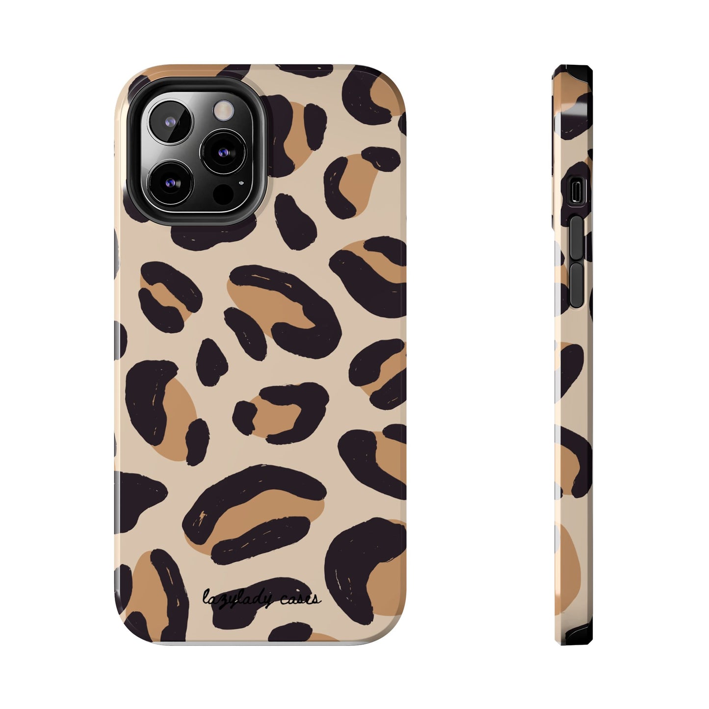 Chic Leopard Print Phone Case - Tough & Stylish Protection