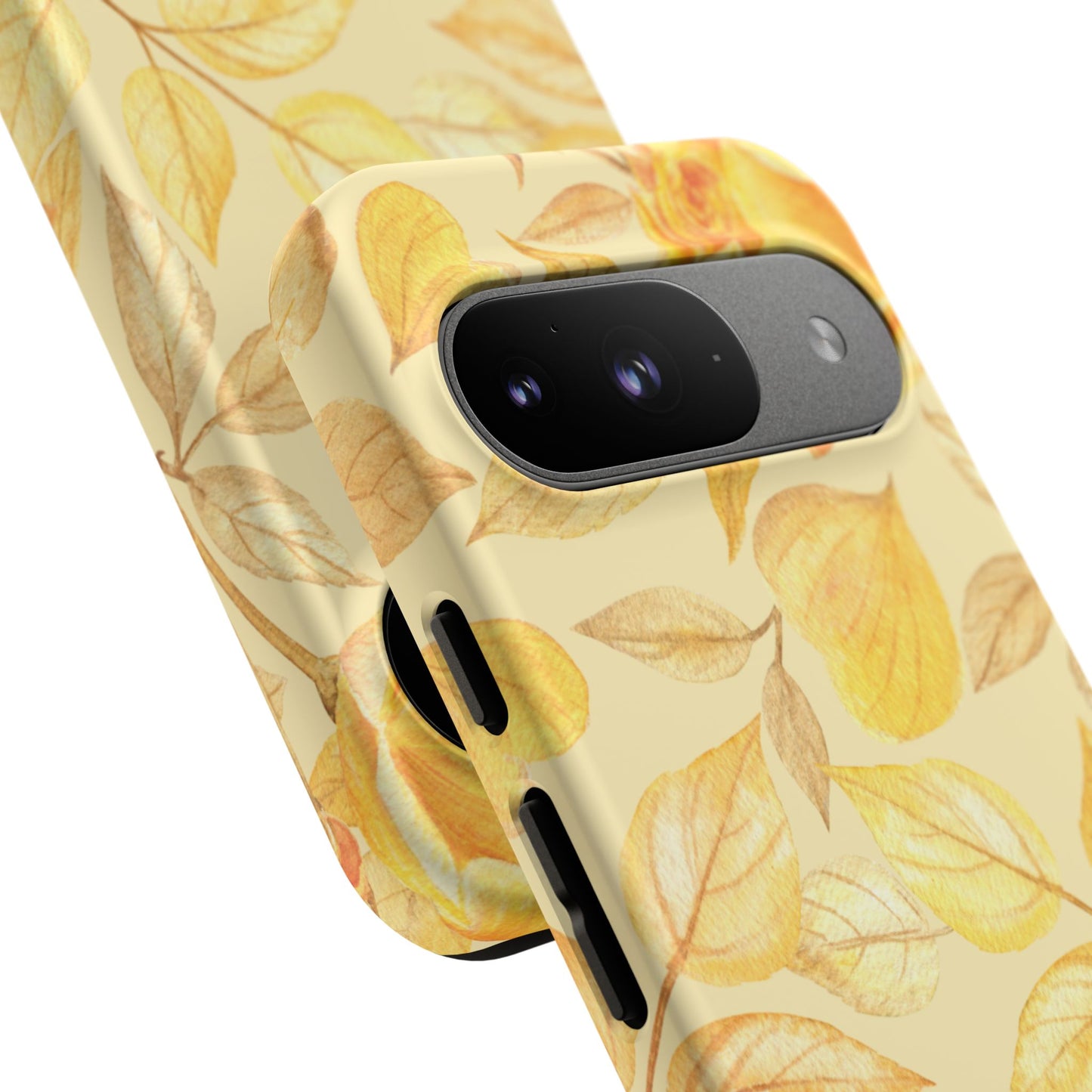 Yellow Dusk Tough Phone Case - Yellow Rose Design