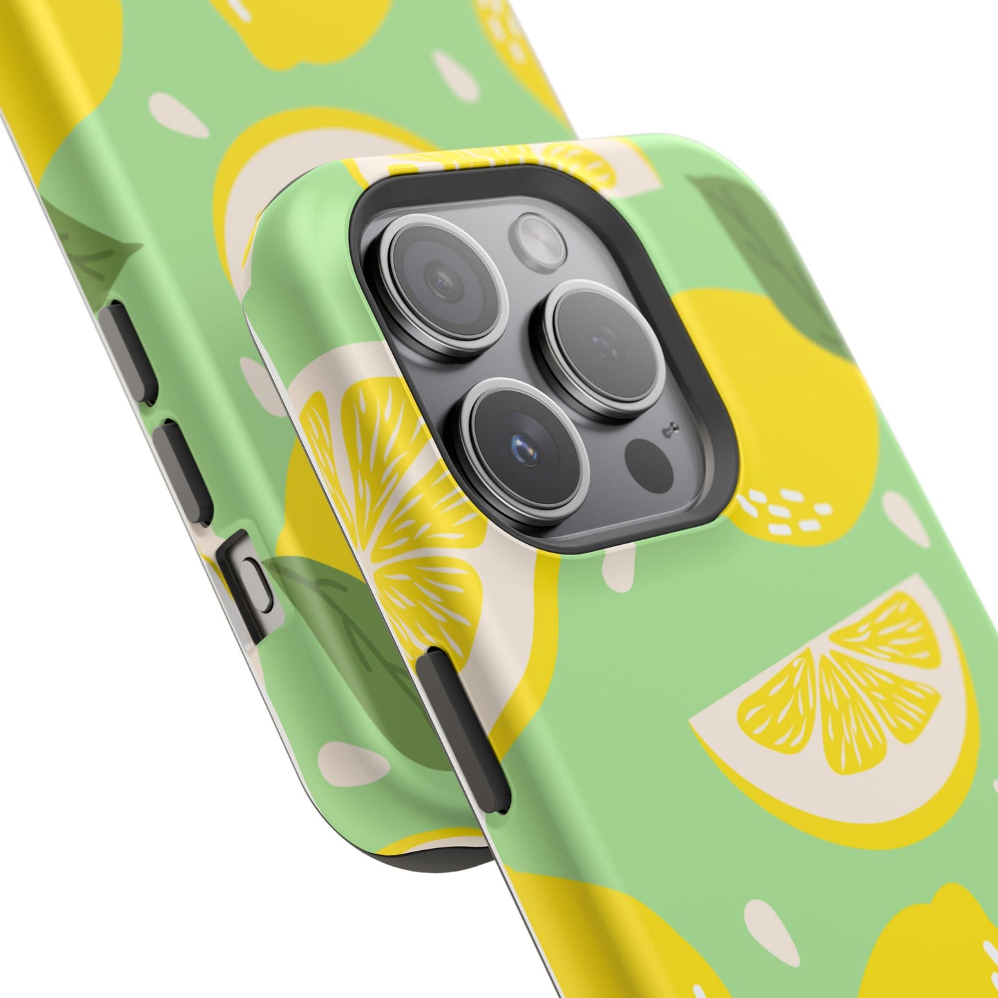 Lemonade Vibe Magnetic Phone Case - Bright Citrus Design for Summer Fun