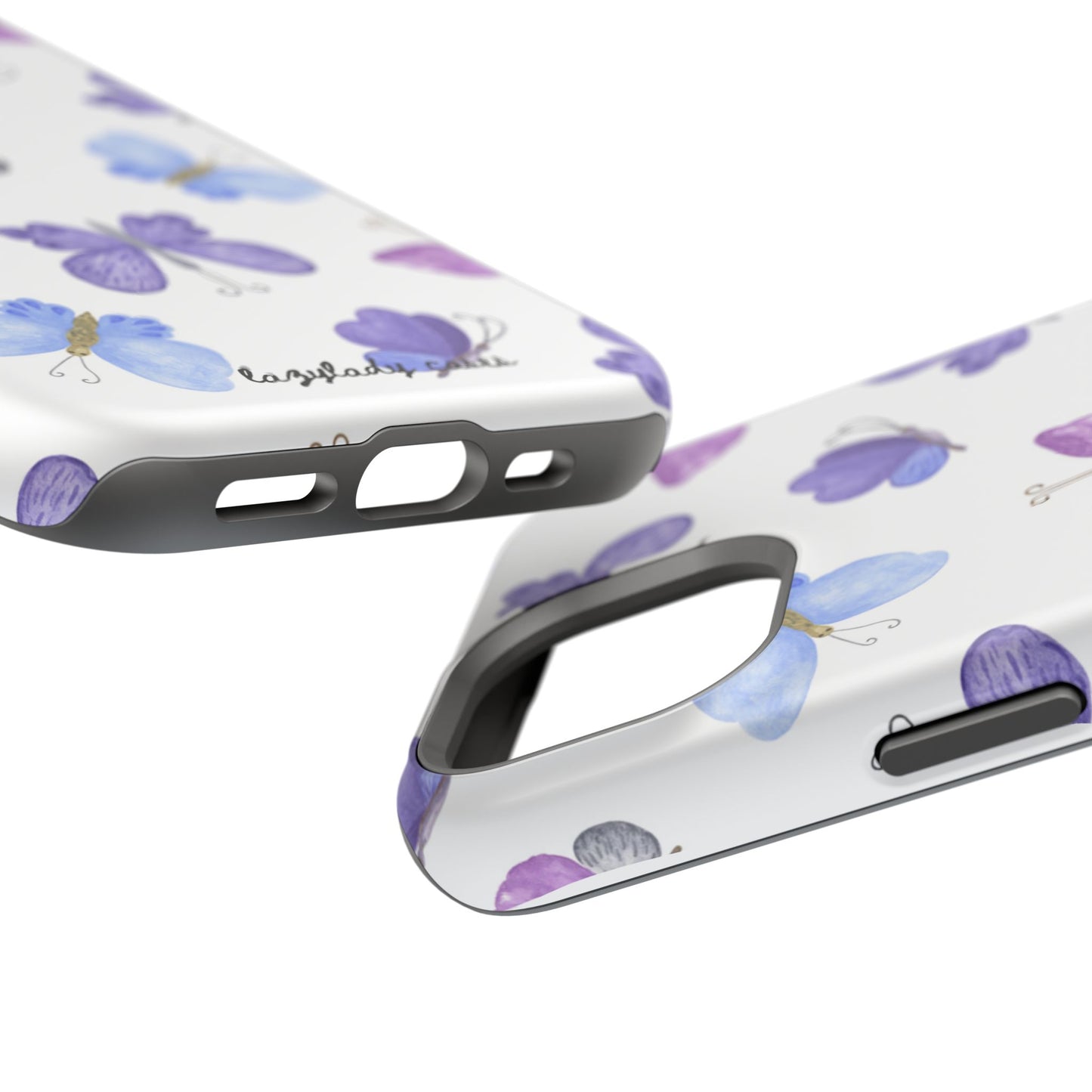 Butterfly Impact-Resistant Phone Case - Stylish & Durable Protection