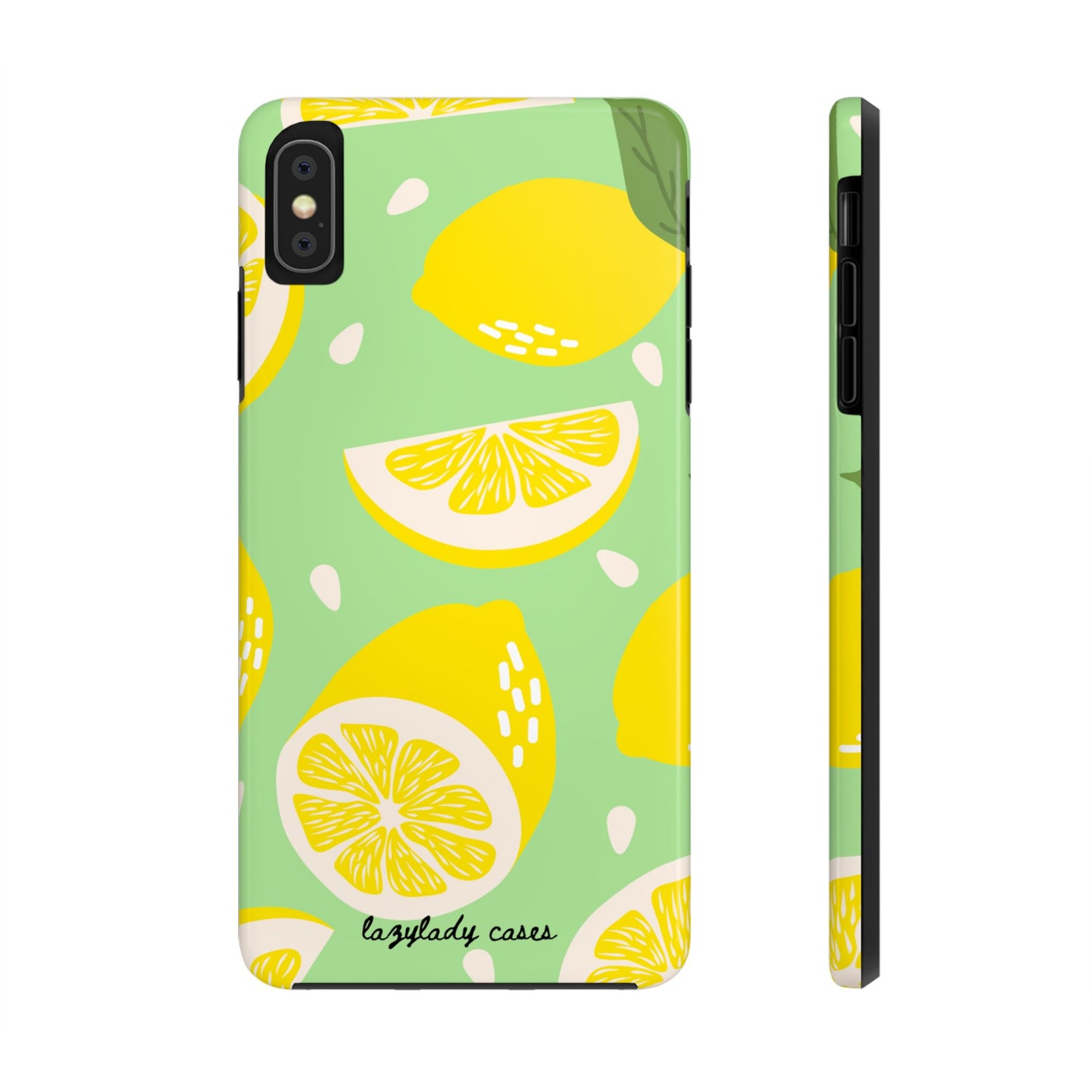 Lemon Slice Tough Phone Case - Vibrant, Durable Protection for Citrus Lovers