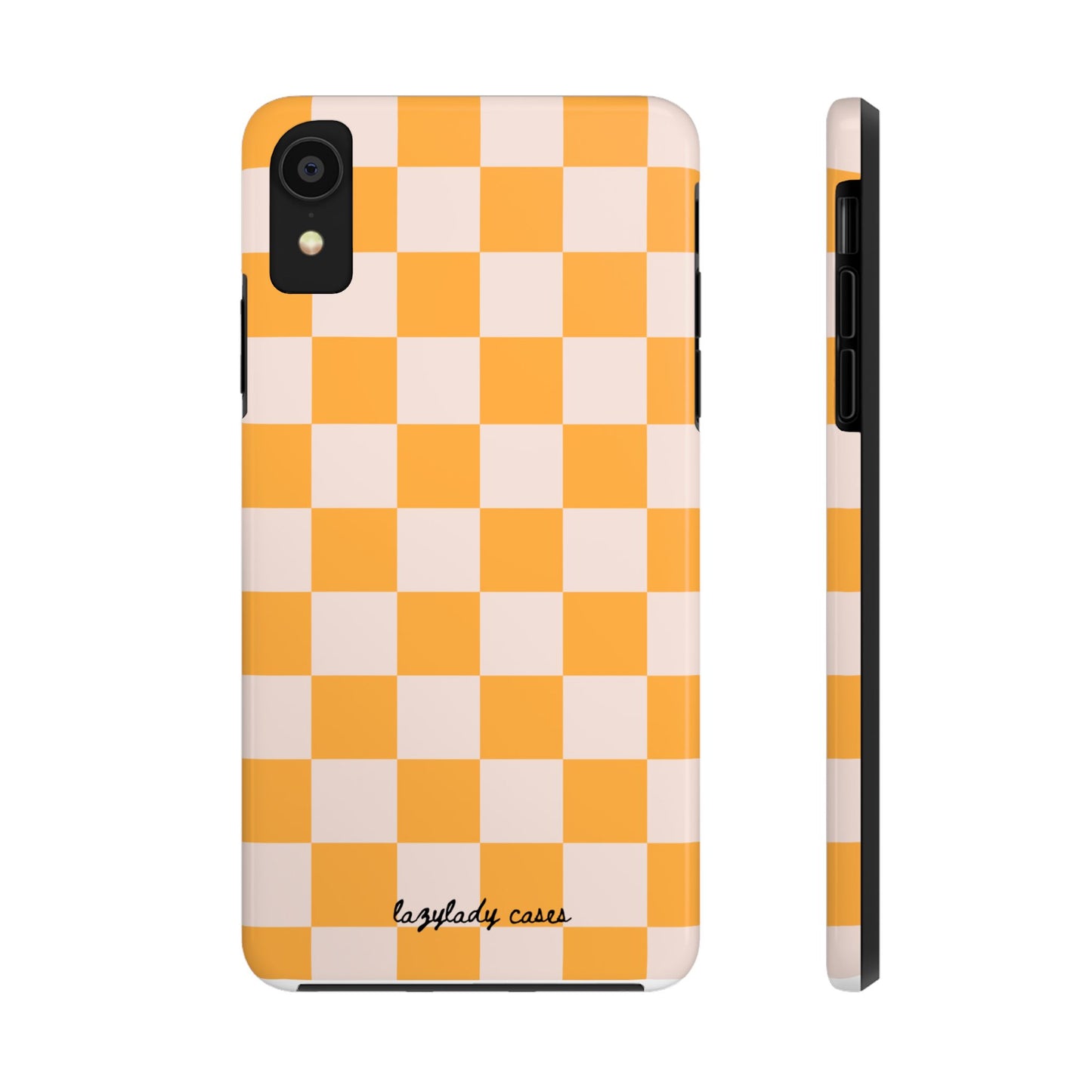 Bright Checkerboard Tough Phone Case - Stylish & Durable Protection