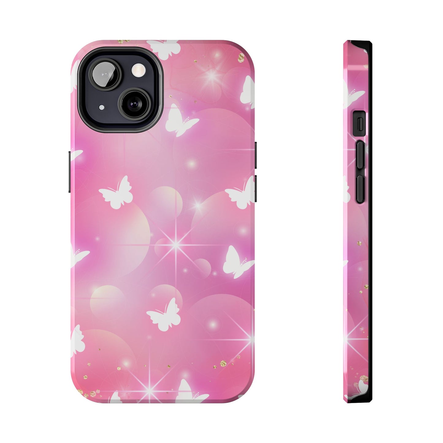 Butterfly Bloom Tough Phone Cases, Stylish Protection, Gifts for Her, Trendy Accessories, Spring Vibe, Phone Cover