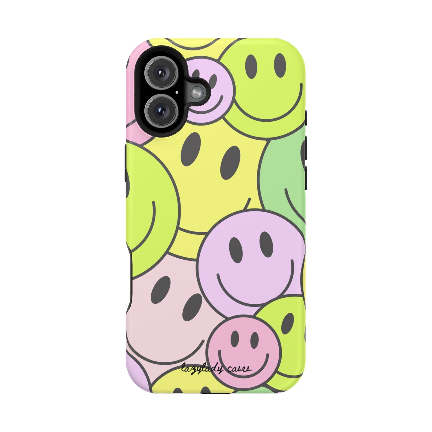 Colorful Smiley Face Magnetic Tough Case for Fun-Loving Individuals
