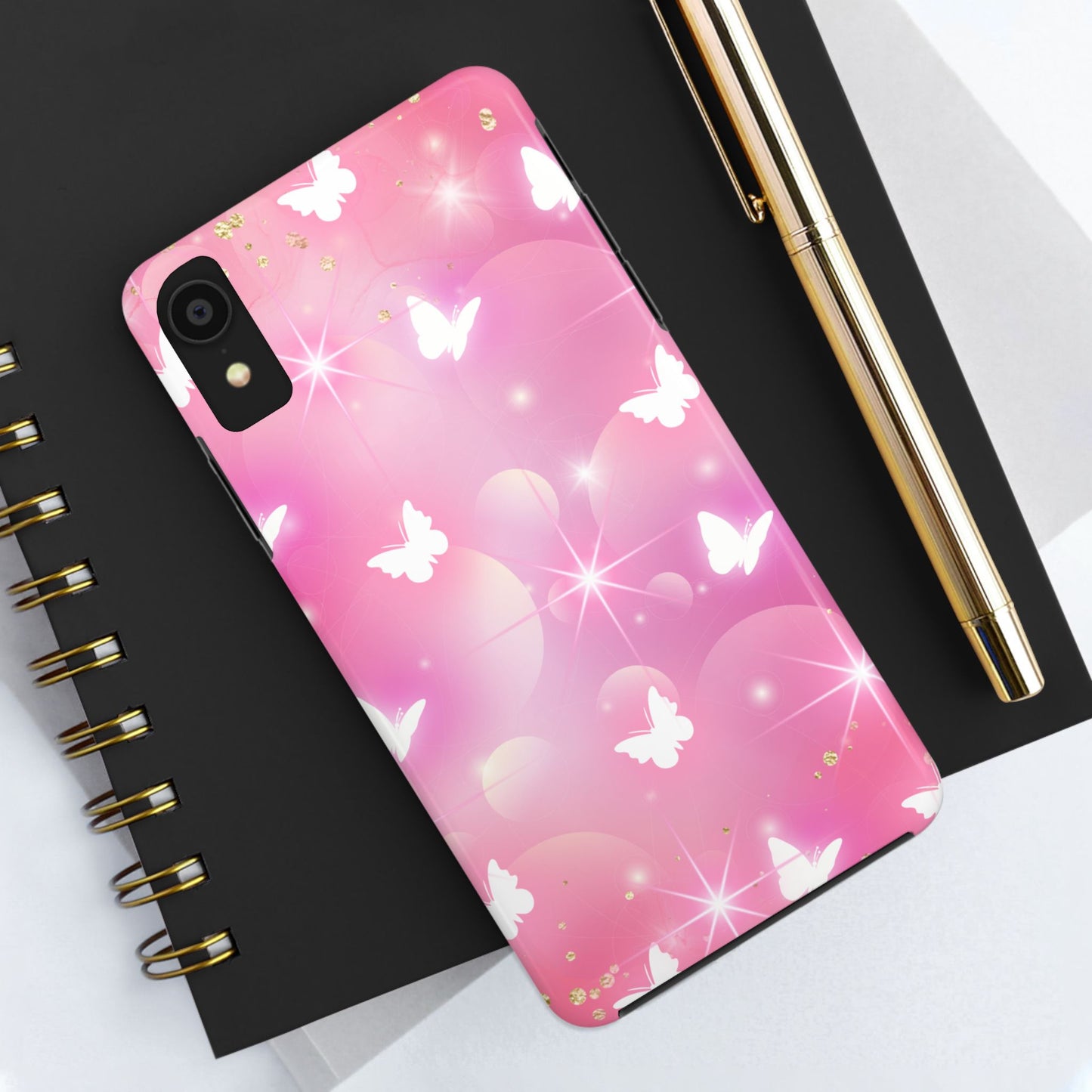 Butterfly Bloom Tough Phone Cases, Stylish Protection, Gifts for Her, Trendy Accessories, Spring Vibe, Phone Cover