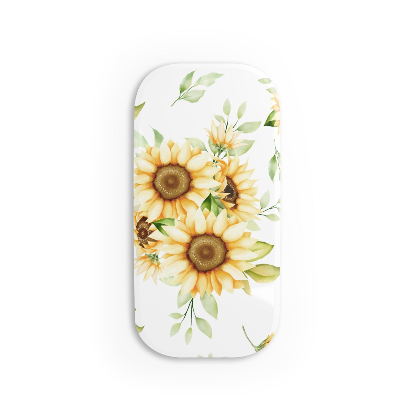 Sunflower Phone Grip, Floral Phone Stand, Cute Phone Accessory, Gift for Her, Summer Vibes, Practical Phone Holder