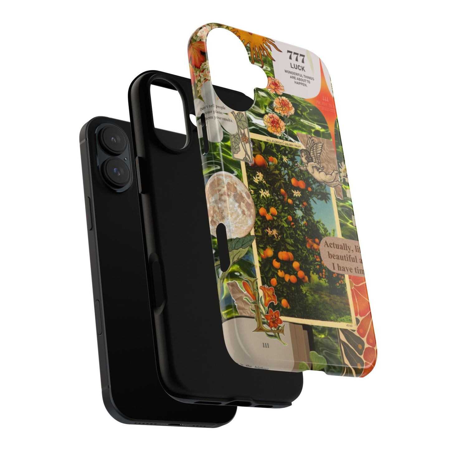 Tough Cases - Vibrant iPhone Case for Nature Lovers, Floral Phone Cover, Eco-Friendly, Inspirational Gift, Unique Phone Accessory
