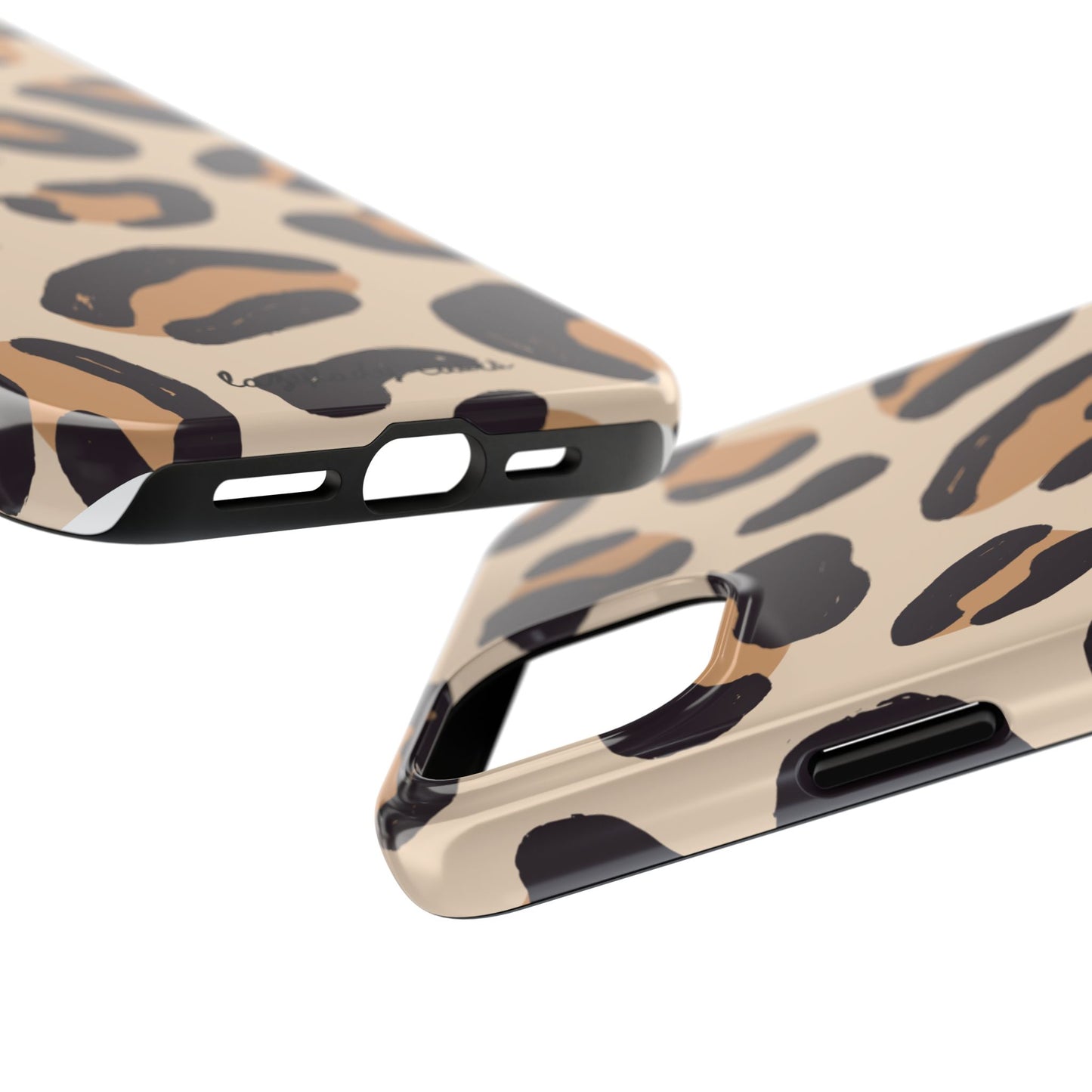 Chic Leopard Print Phone Case - Tough & Stylish Protection