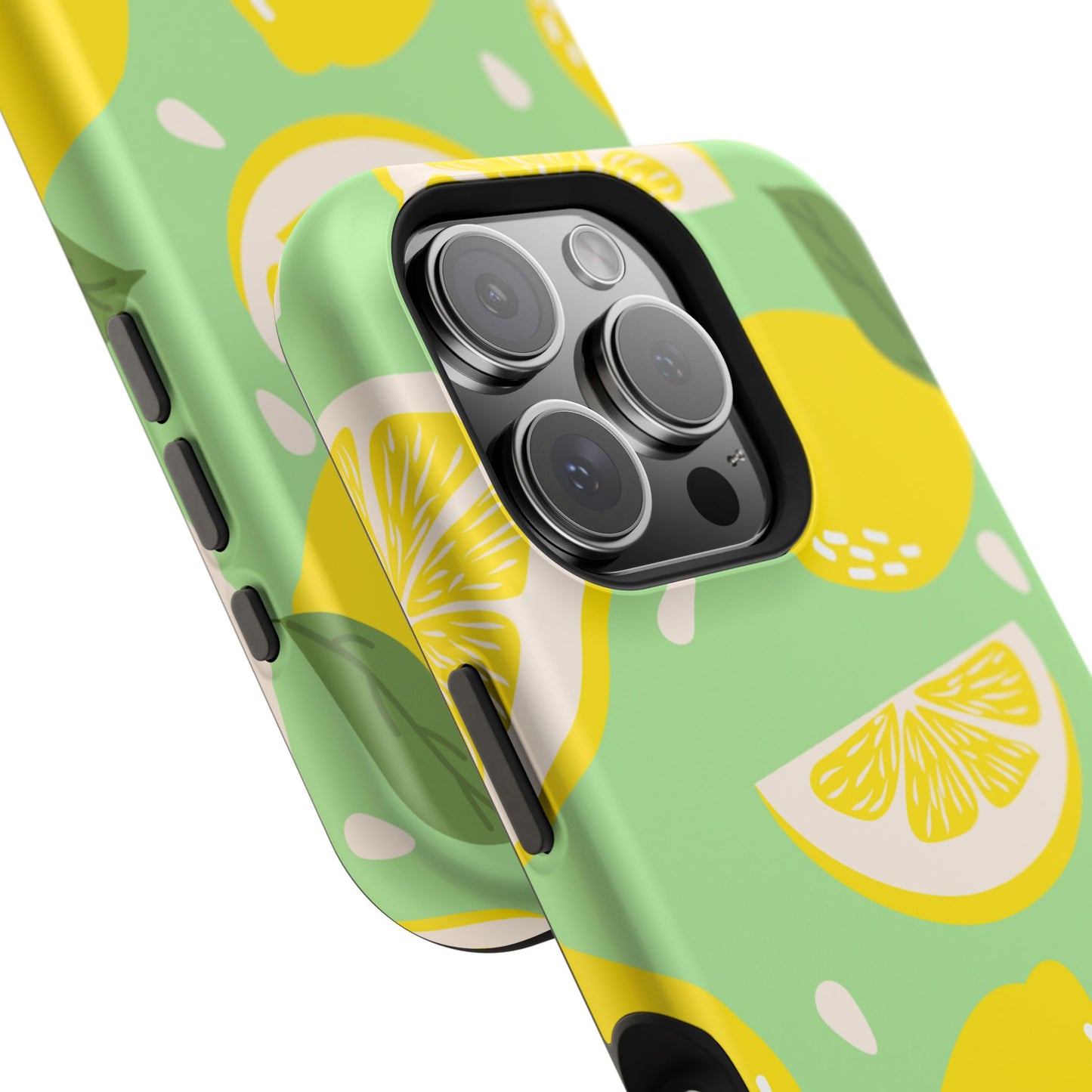 Lemonade Vibe Magnetic Phone Case - Bright Citrus Design for Summer Fun