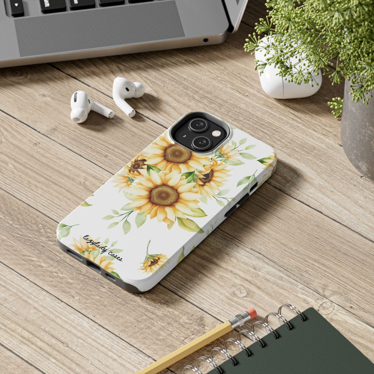 Mothers Sunflower Tough Phone Case - Durable Floral Design for Nature Lovers