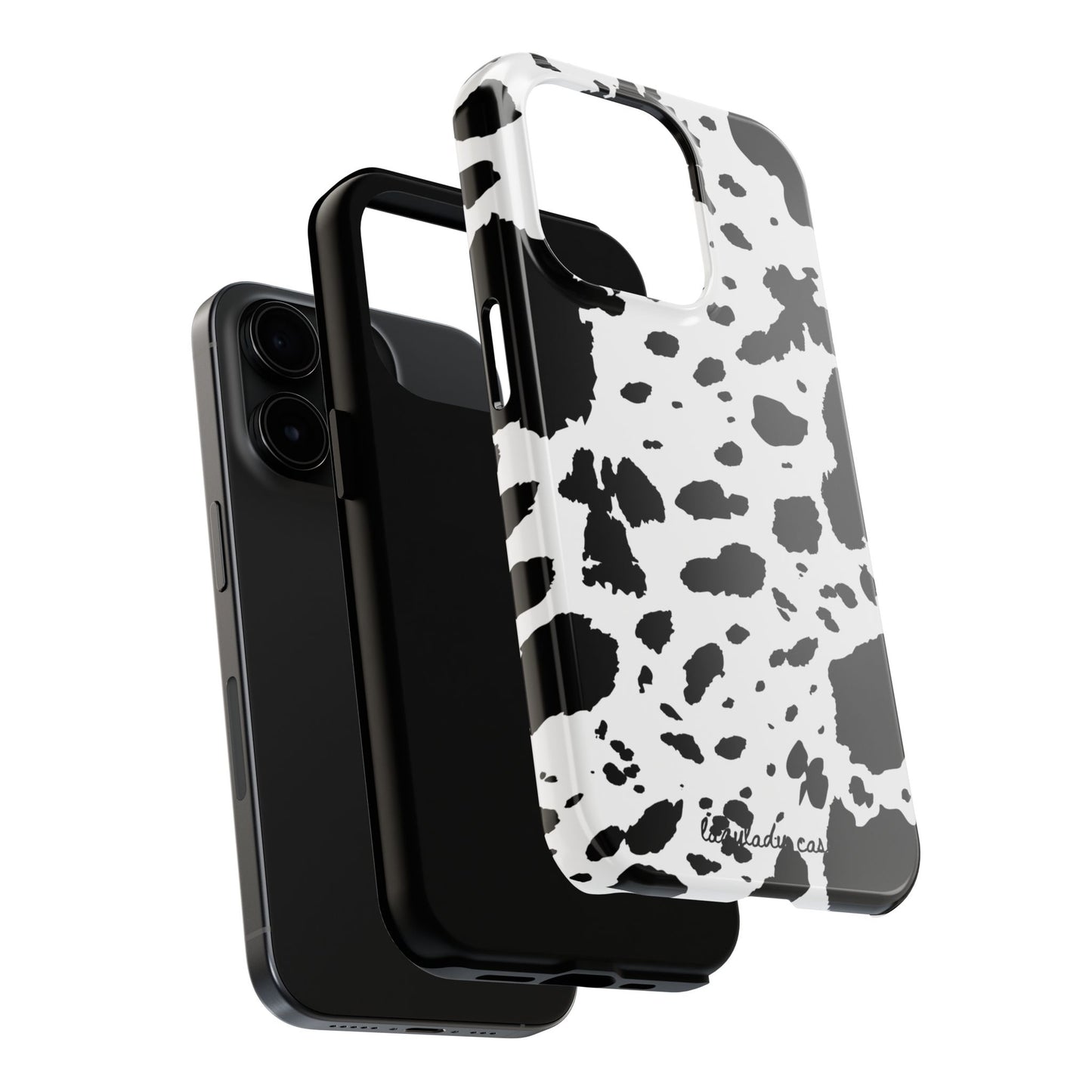 Stylish Cow Print Tough Phone Case | Durable & Trendy Accessory