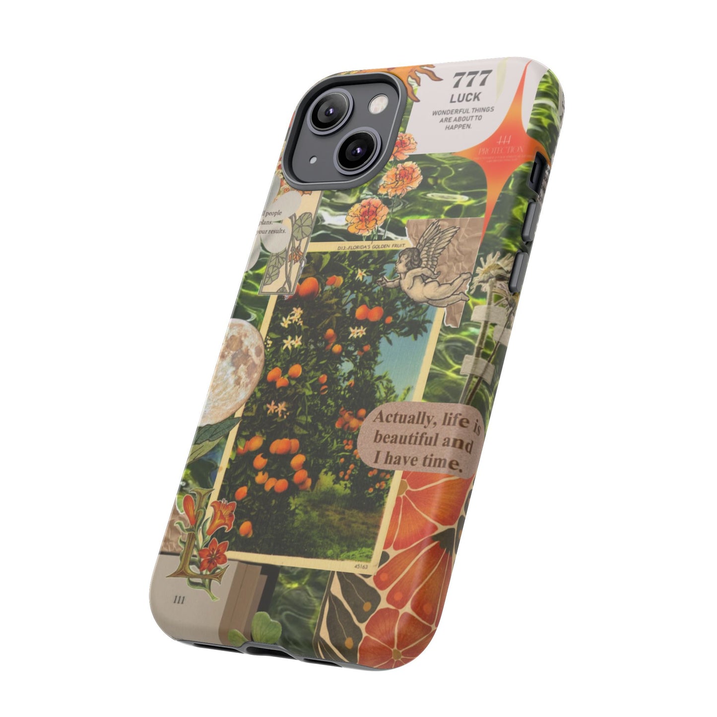 Tough Cases - Vibrant iPhone Case for Nature Lovers, Floral Phone Cover, Eco-Friendly, Inspirational Gift, Unique Phone Accessory