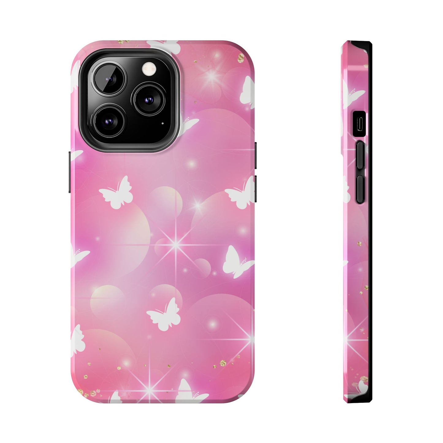 Butterfly Bloom Tough Phone Cases, Stylish Protection, Gifts for Her, Trendy Accessories, Spring Vibe, Phone Cover