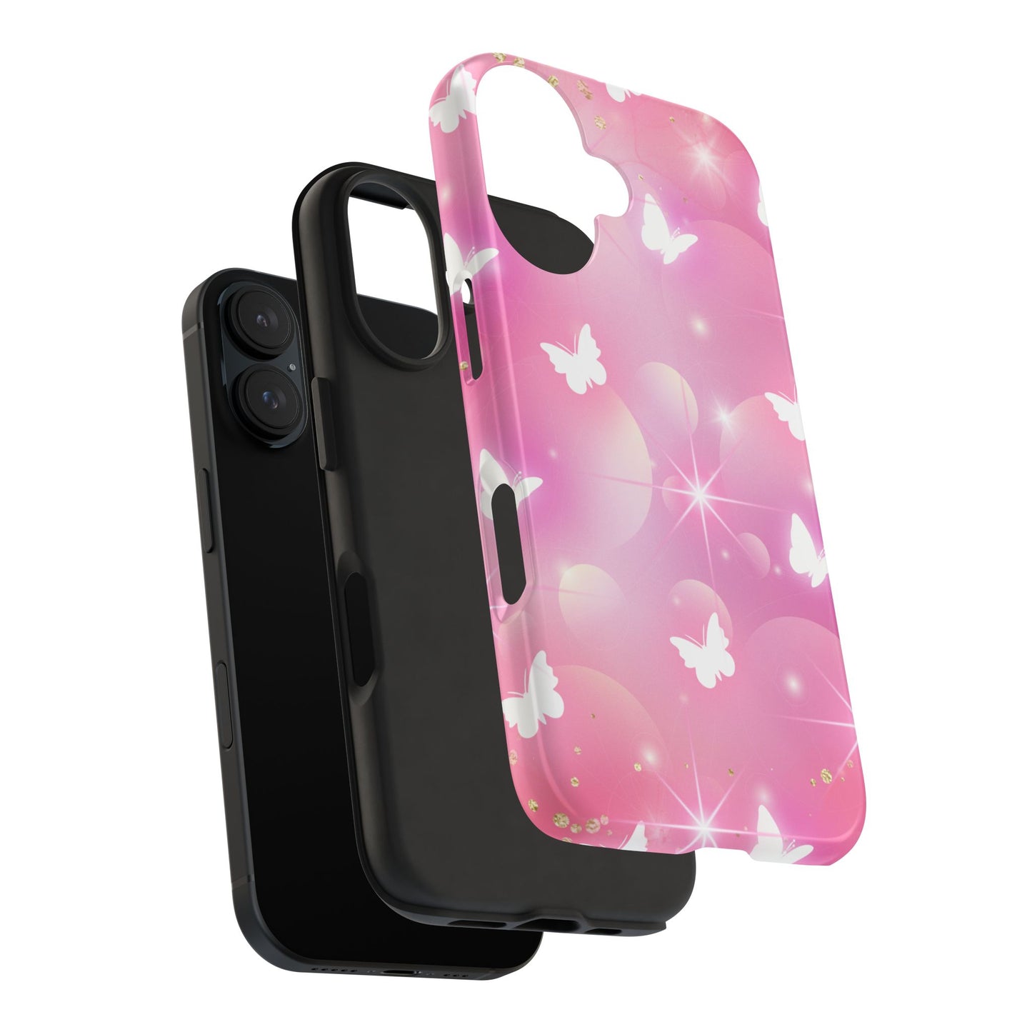 Butterfly Bloom Tough Phone Cases, Stylish Protection, Gifts for Her, Trendy Accessories, Spring Vibe, Phone Cover