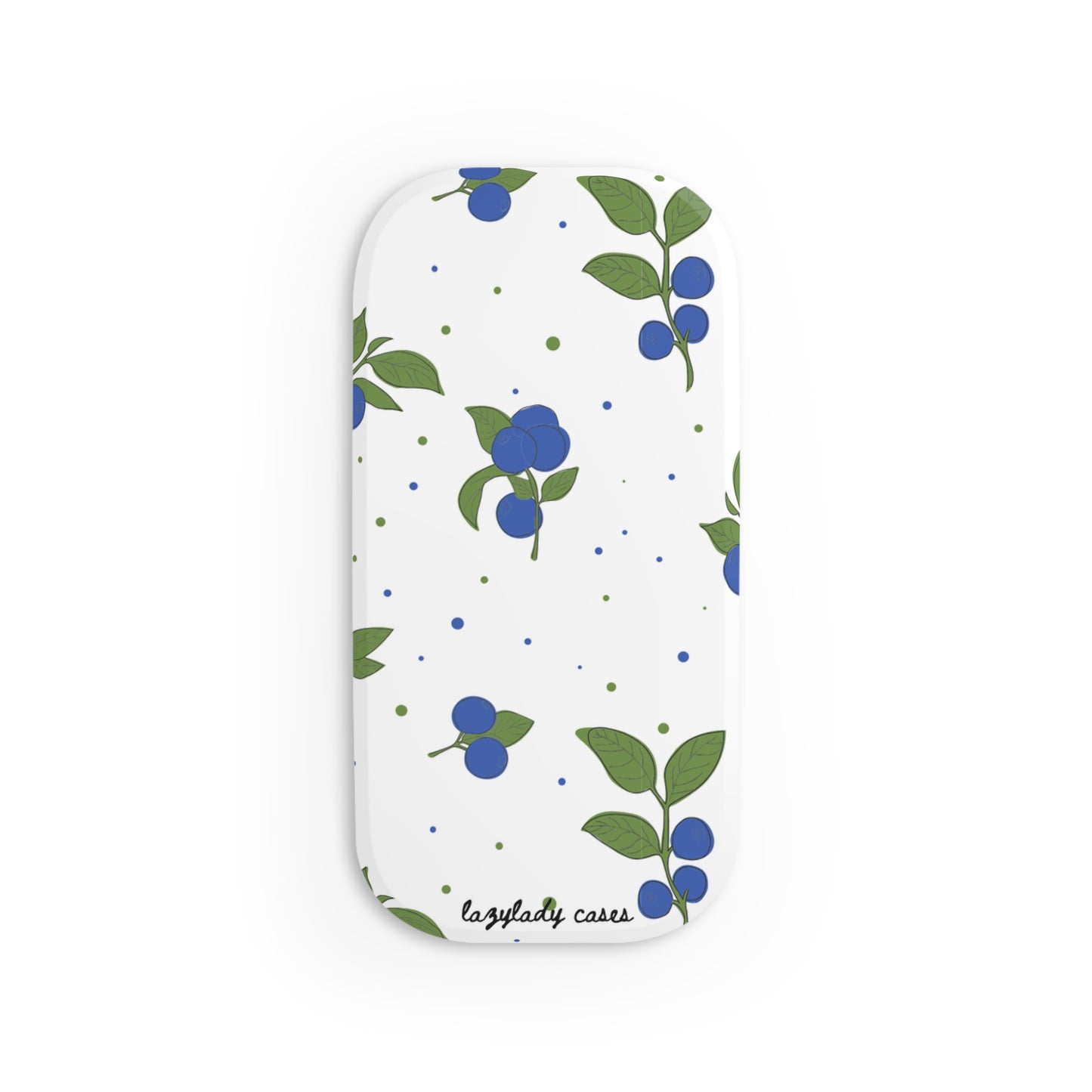 Blueberry Phone Click-On Grip - Stylish & Functional Stand for Everyday Use