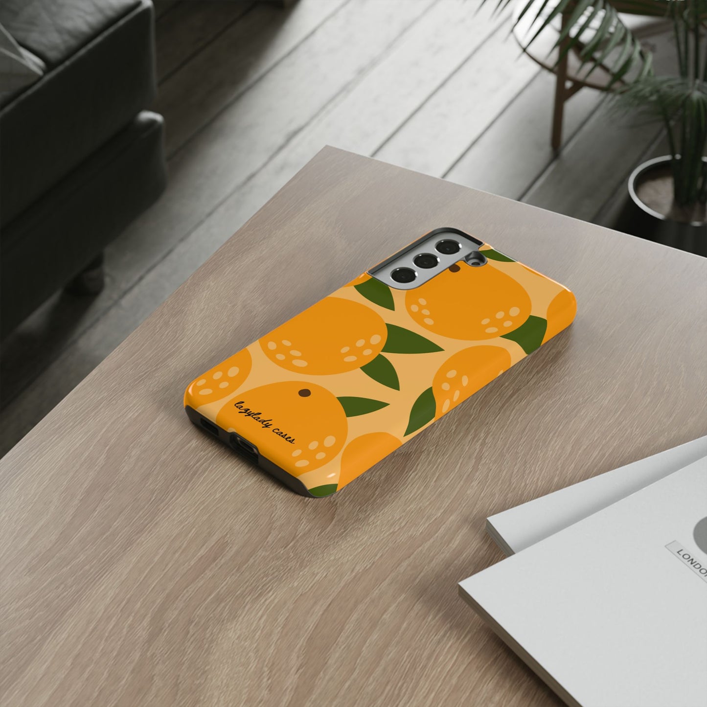 Citrus Orange Phone Case - Tough Cases for Trendy Protection