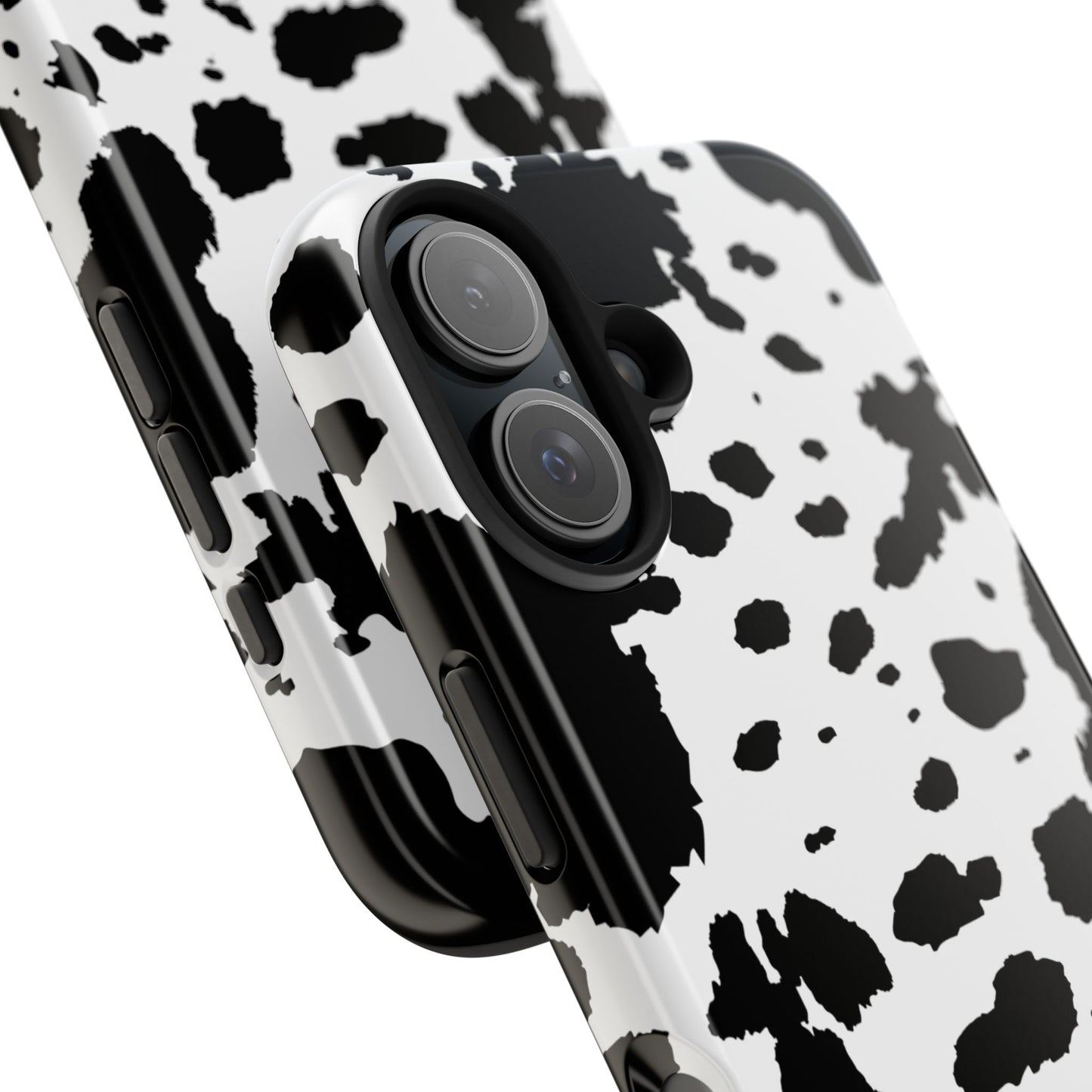 Stylish Cow Print Tough Phone Case | Durable & Trendy Accessory