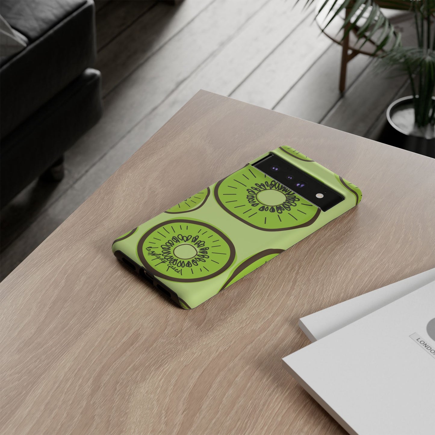 Kiwi Pattern Tough Phone Case - Fun and Stylish Phone Cover