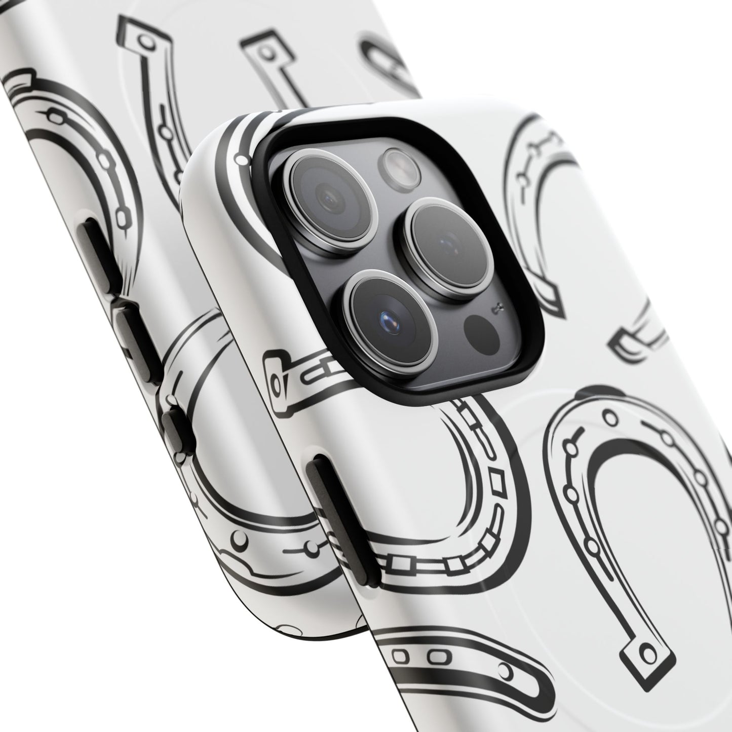 Horseshoe Tough Magnetic Phone Case - Durable, Stylish Protection