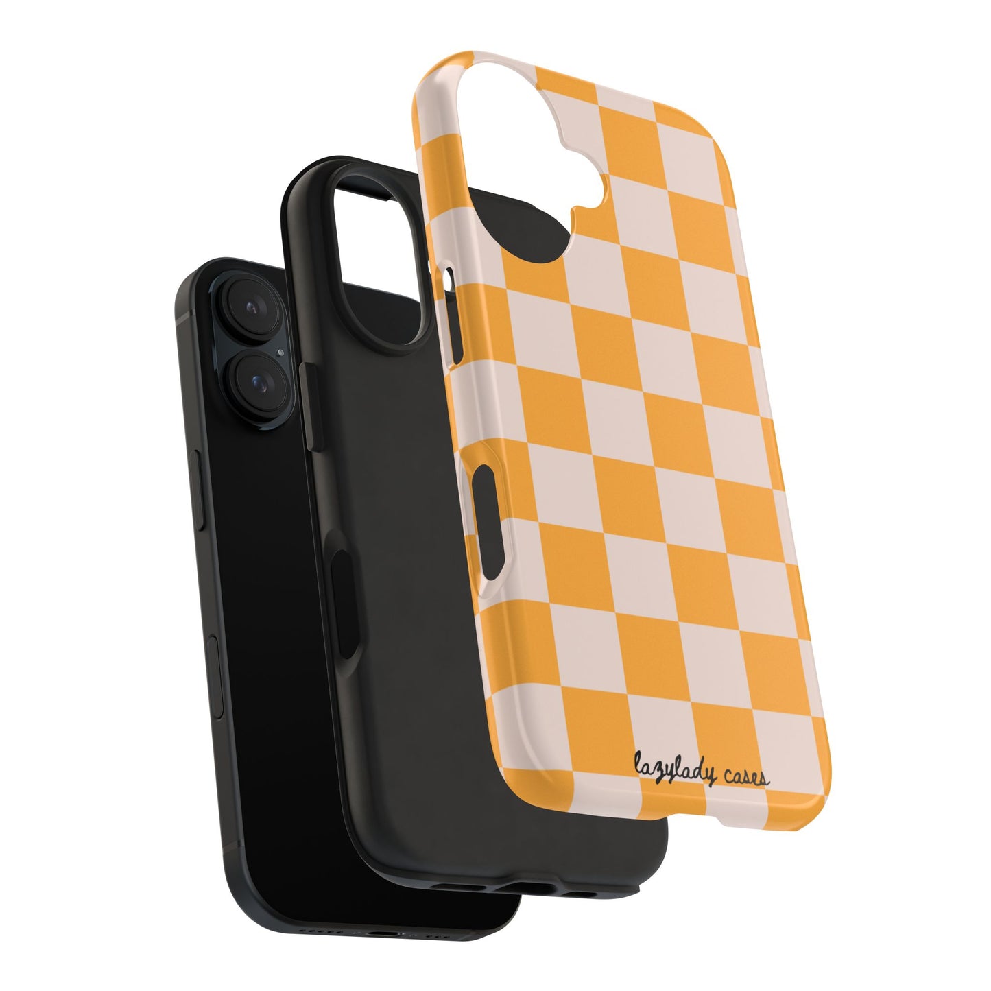 Bright Checkerboard Tough Phone Case - Stylish & Durable Protection
