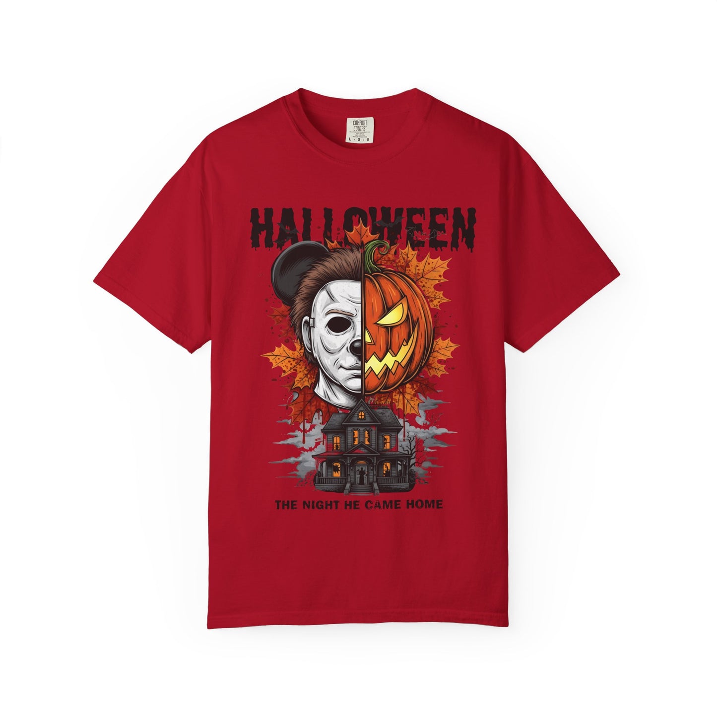 Halloween Graphic Tee, Unisex Spooky Shirt, Michael Myers T-shirt, Horror Movie Apparel, Fall Festival Clothing