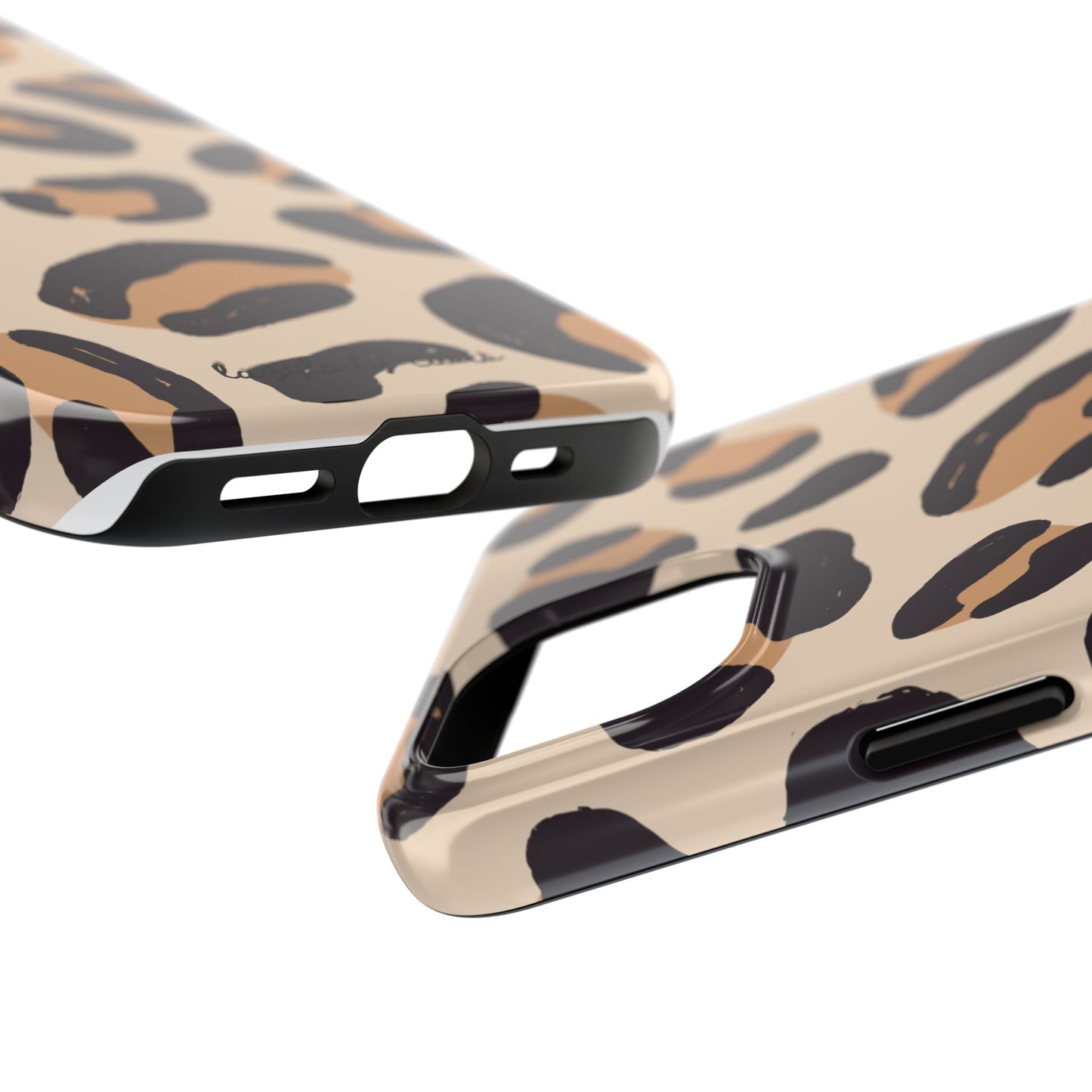 Chic Leopard Print Phone Case - Tough & Stylish Protection