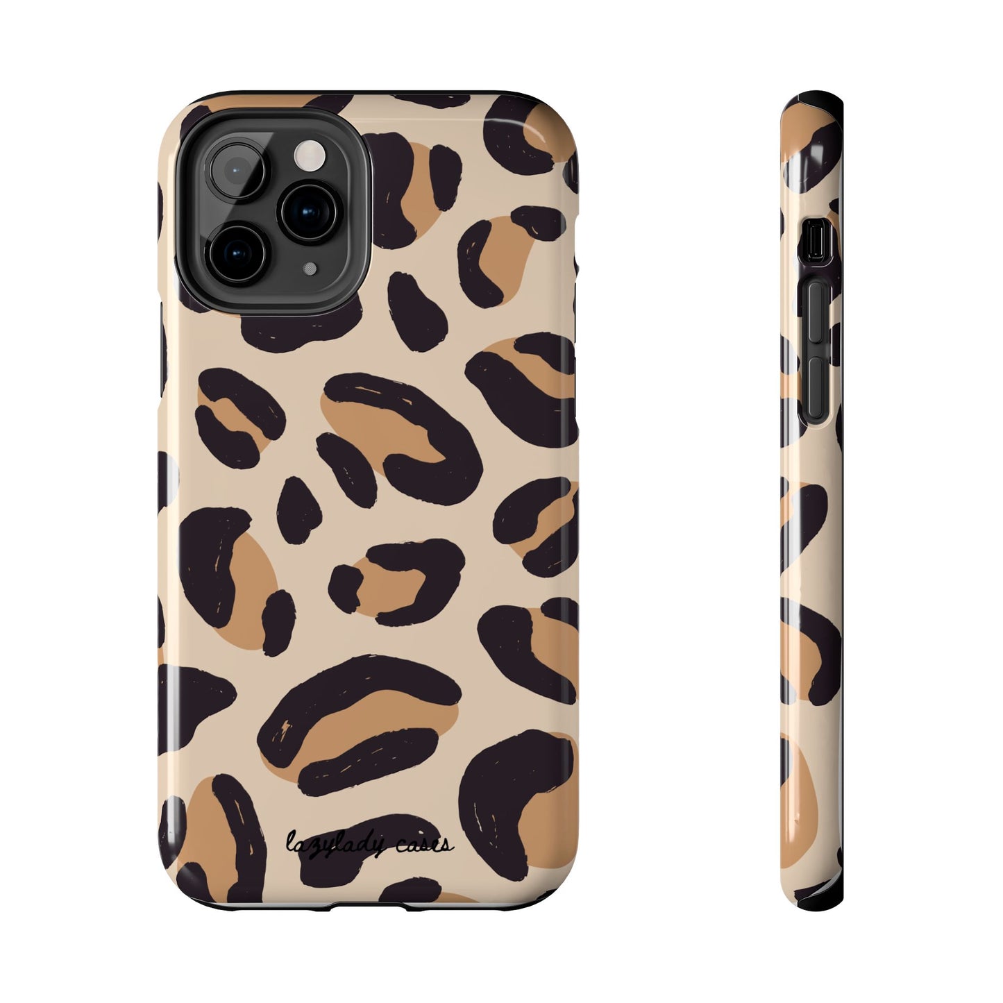Chic Leopard Print Phone Case - Tough & Stylish Protection