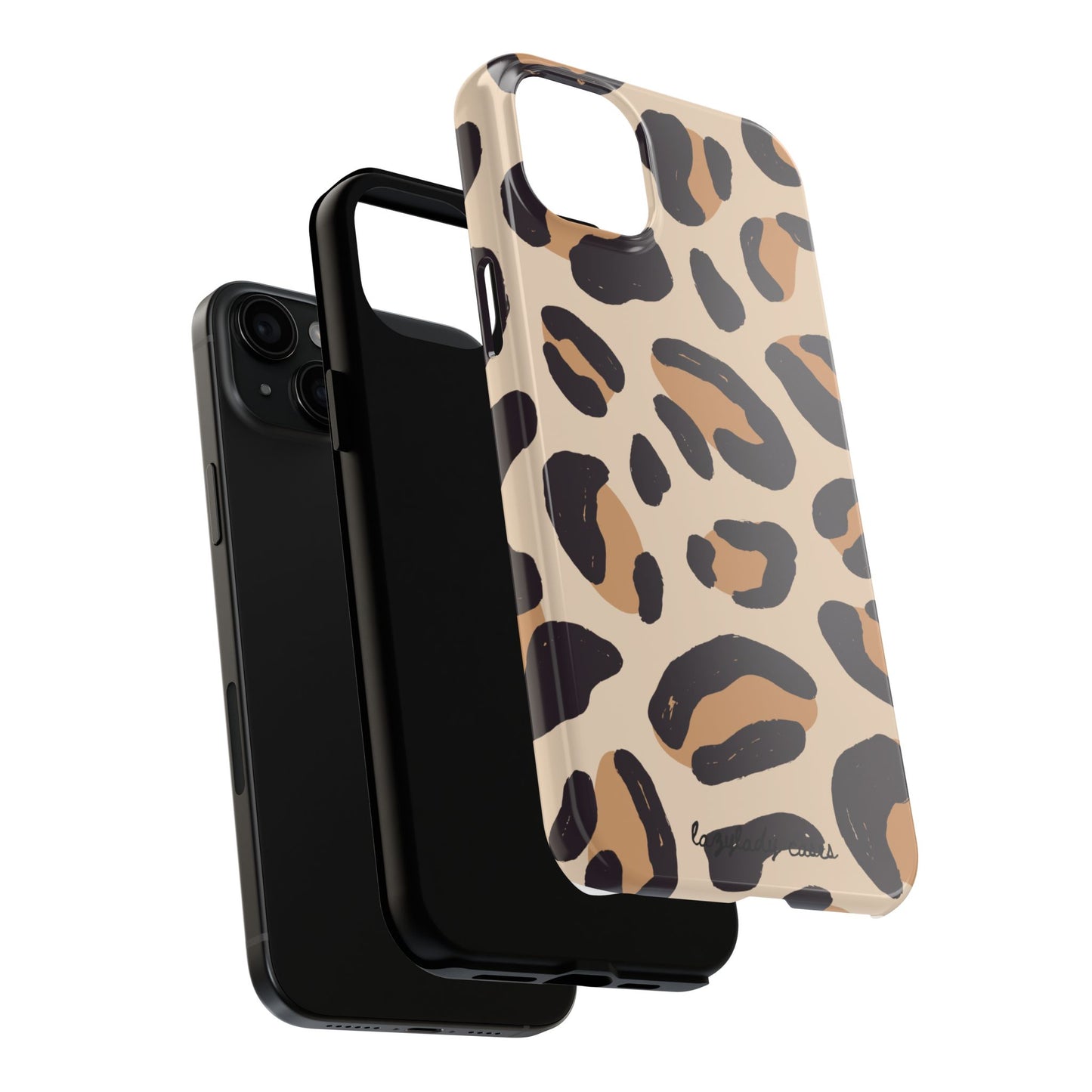 Chic Leopard Print Phone Case - Tough & Stylish Protection