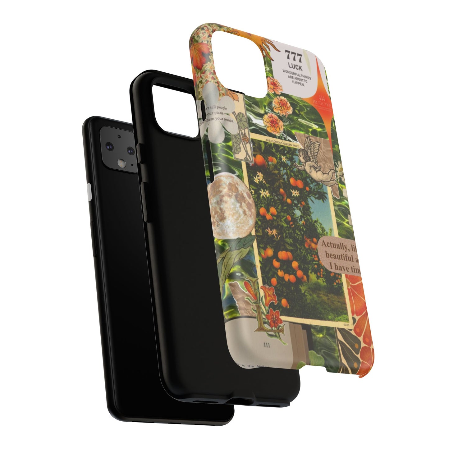Tough Cases - Vibrant iPhone Case for Nature Lovers, Floral Phone Cover, Eco-Friendly, Inspirational Gift, Unique Phone Accessory