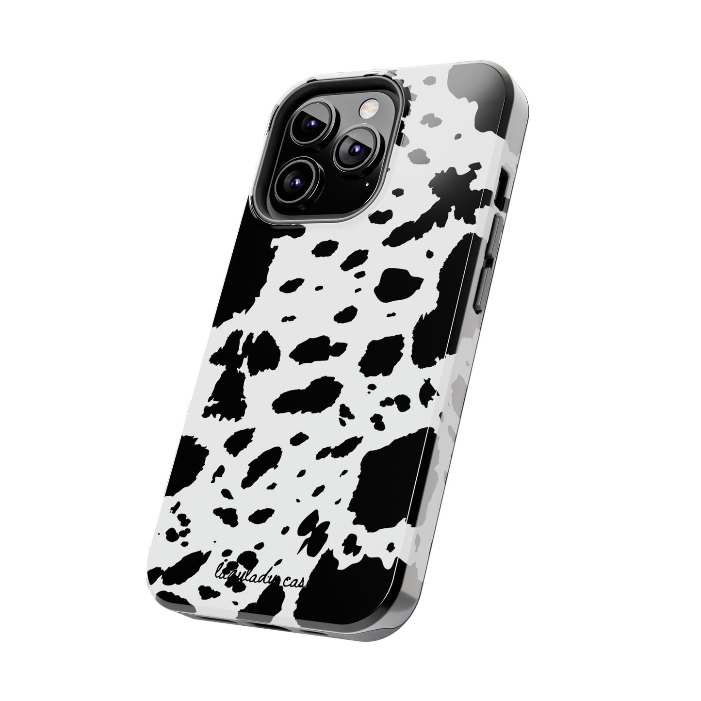 Stylish Cow Print Tough Phone Case | Durable & Trendy Accessory